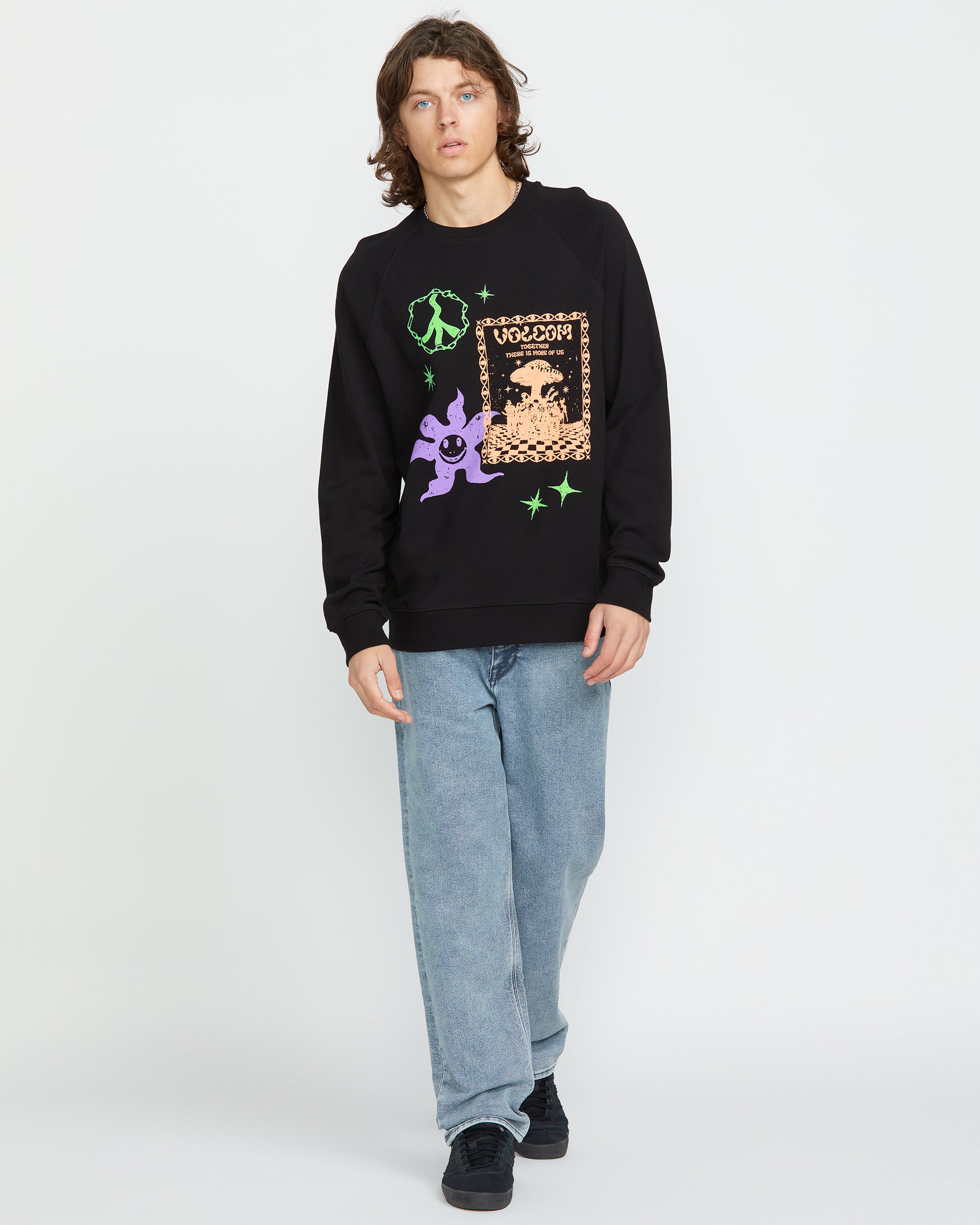Filip Rygalski Sweatshirt - BLACK - Volcom EU – Volcom Europe