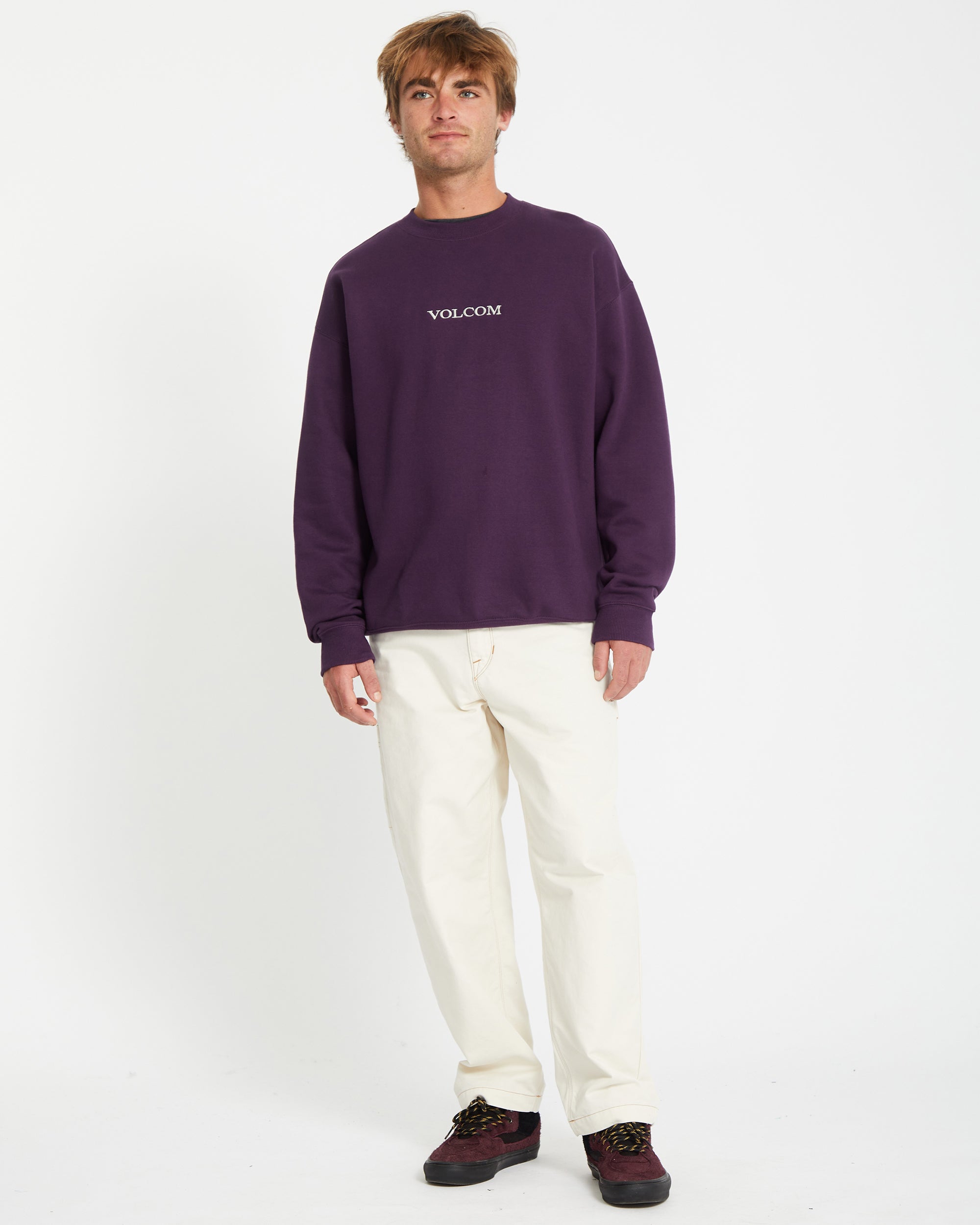 STONE  パープル トレーナー Volcom Stone Sweatshirt - GRAPE ROYALE - Men - Volcom EU – Volcom