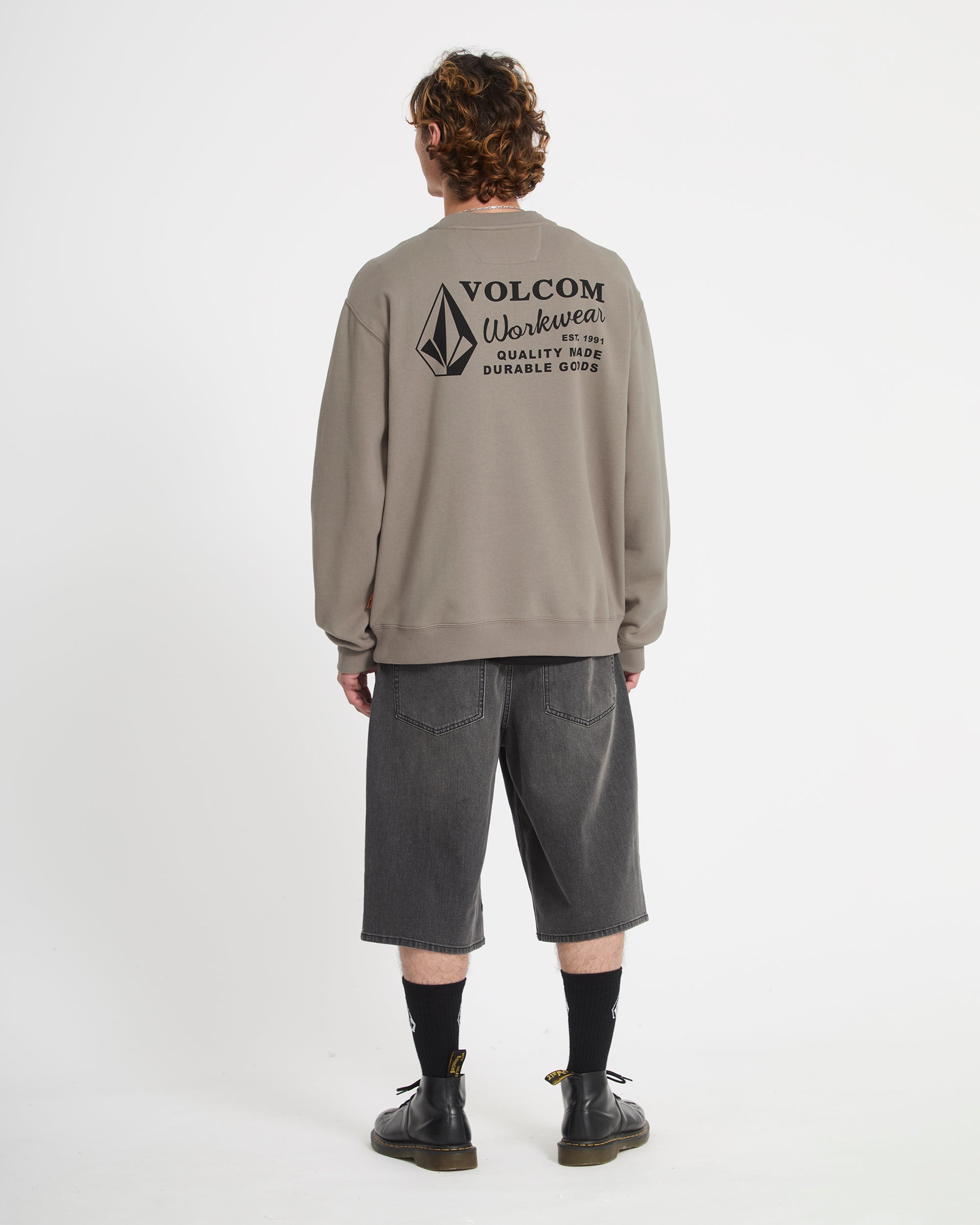 Workwear Sweatshirt - Brindle - Men - Volcom EU – Volcom Europe