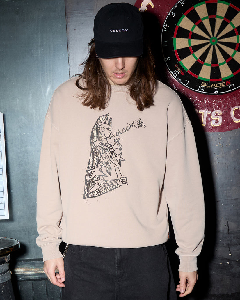 Issam Auptel Sweatshirt - Bark Brown