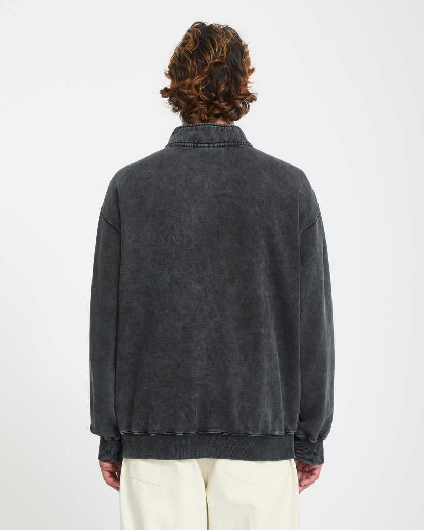 Sweatshirt zippé Single Stone - Light Acid Black
