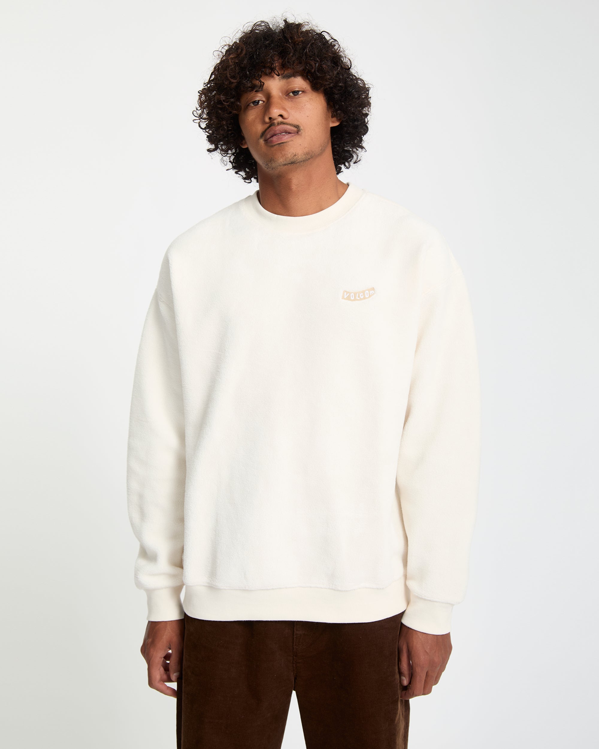 Too Kool Sweatshirt - Dirty White - Men - Volcom EU – Volcom Europe