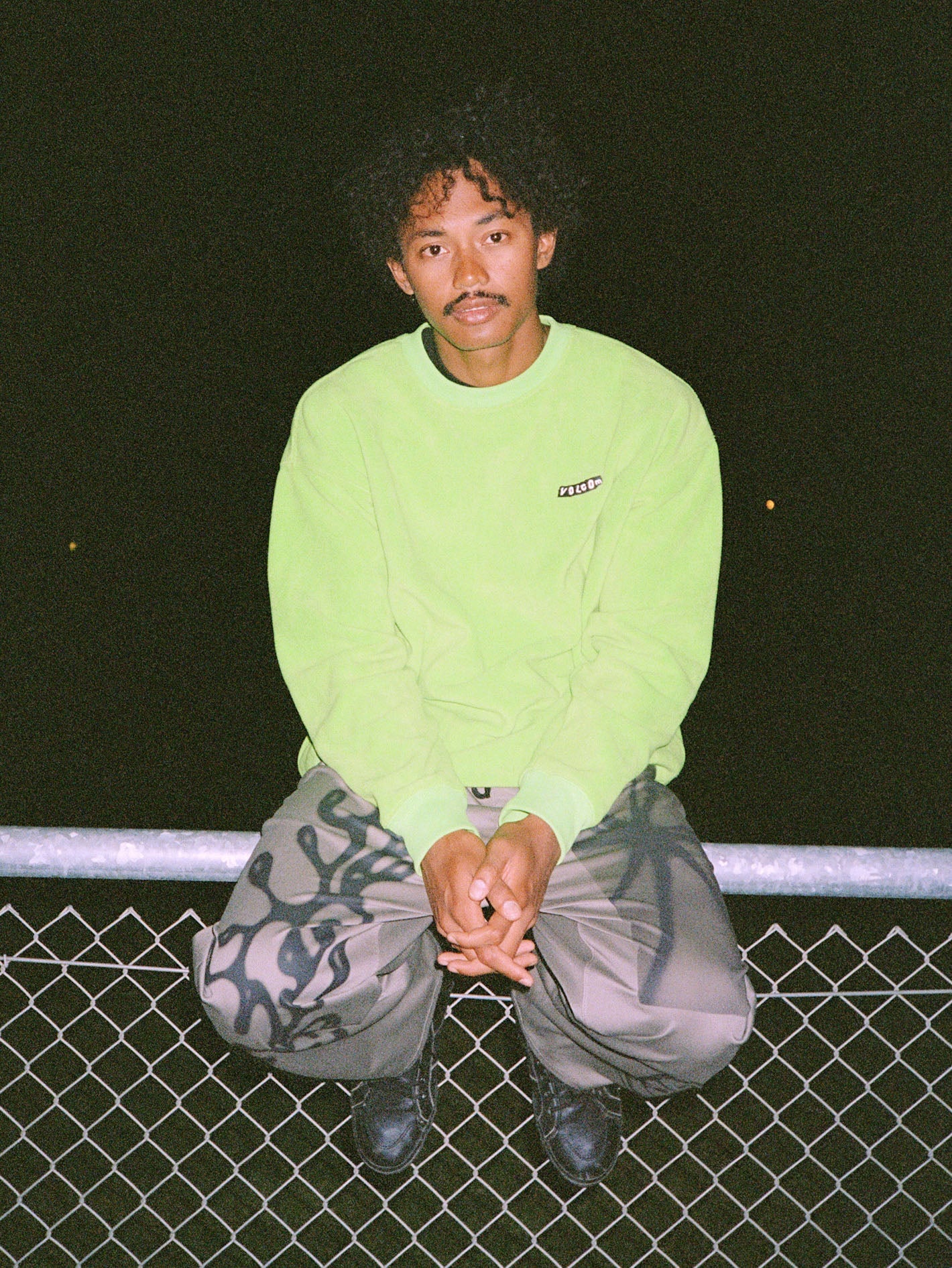 Too Kool Sweatshirt - Electric Green - Men - Volcom EU – Volcom Europe