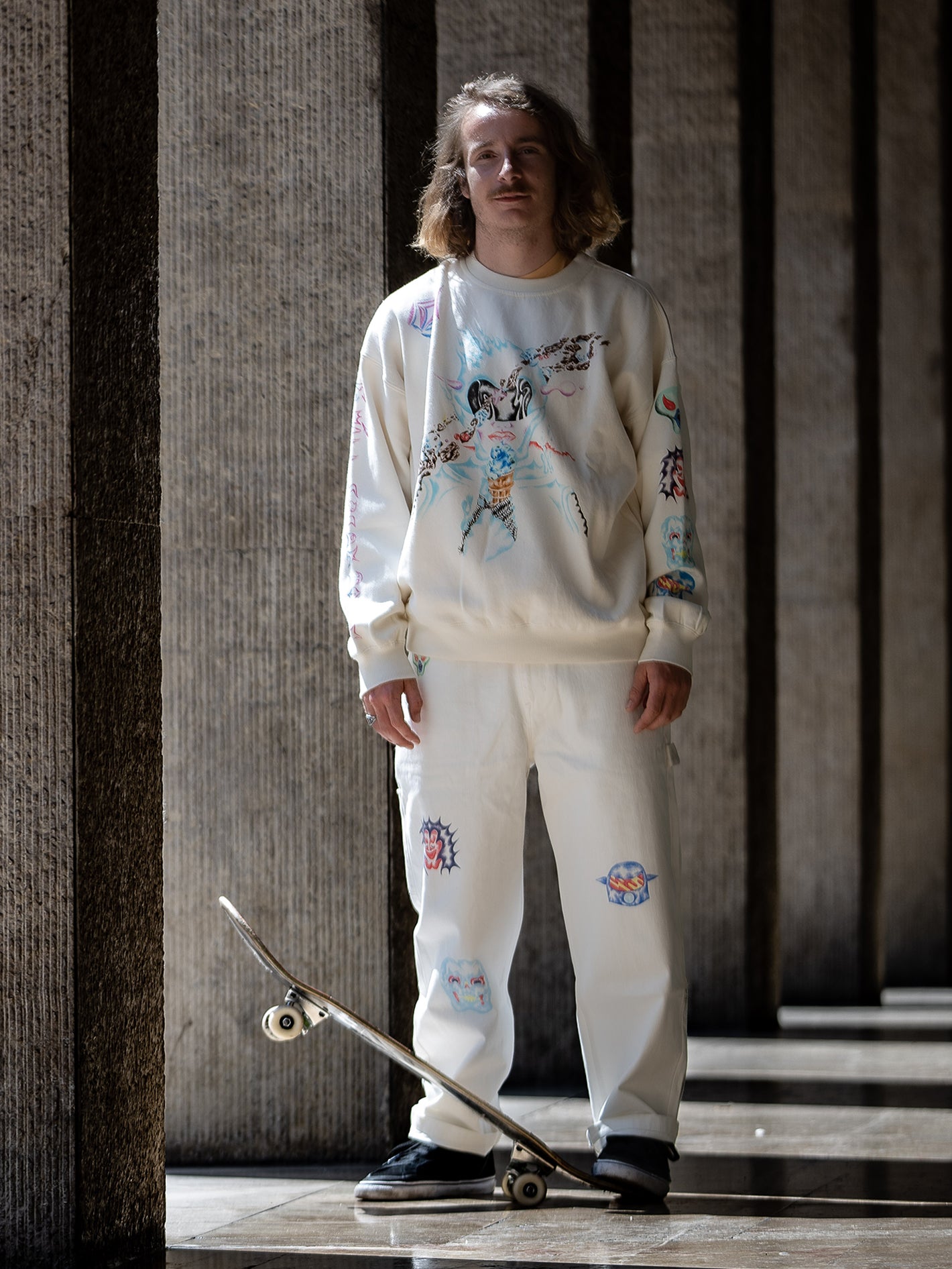 Sam Ryser Sweatshirt - OFF WHITE - Men - Volcom EU – Volcom Europe