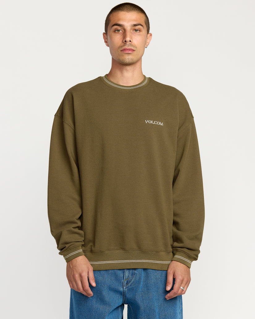 K Stone Sweatshirt - Sage Leaf
