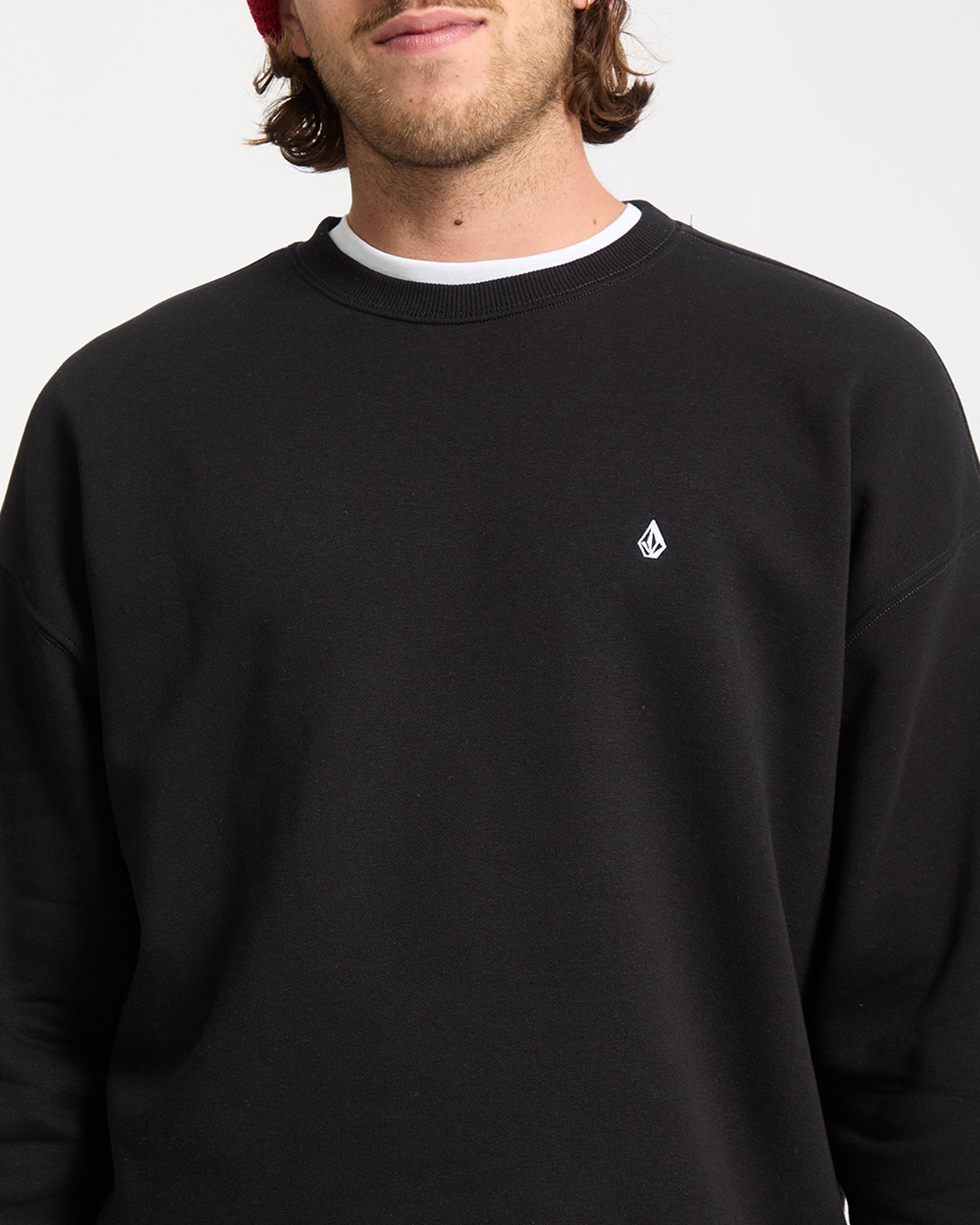 Single Stone Sweatshirt - Black - Men - Volcom EU – Volcom Europe