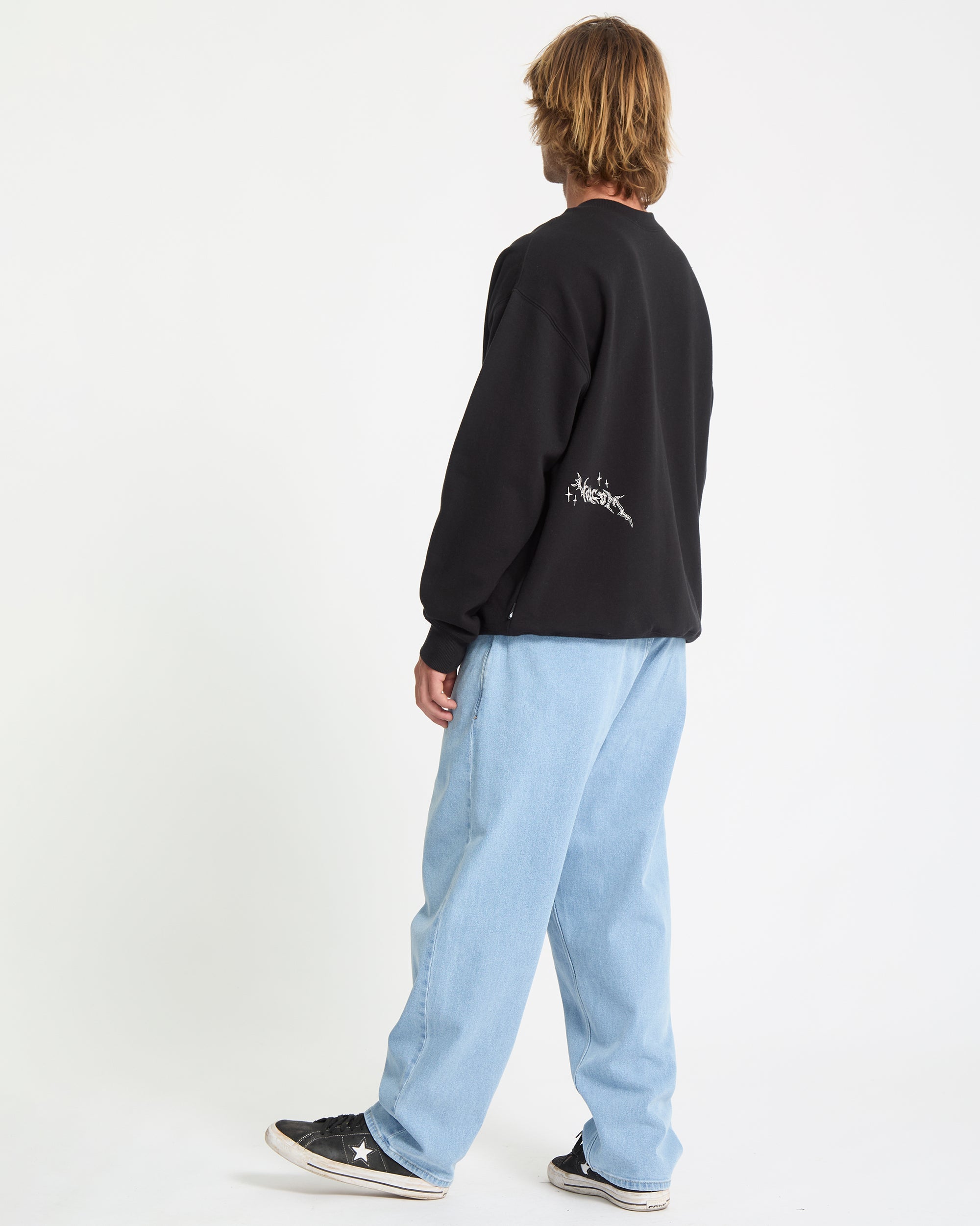 Recto Verso Sweatshirt - Black - Volcom EU – Volcom Europe