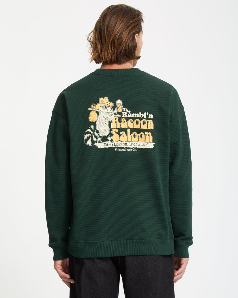 Racoon Sweatshirt - Scarab