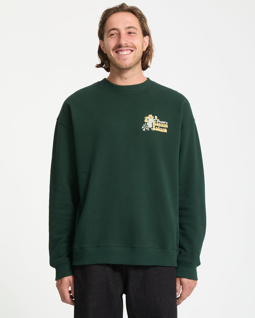 Racoon Sweatshirt - Scarab