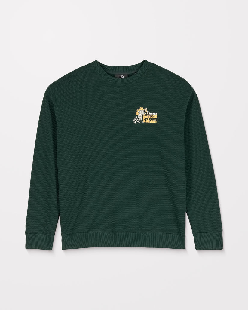 Racoon Sweatshirt - Scarab