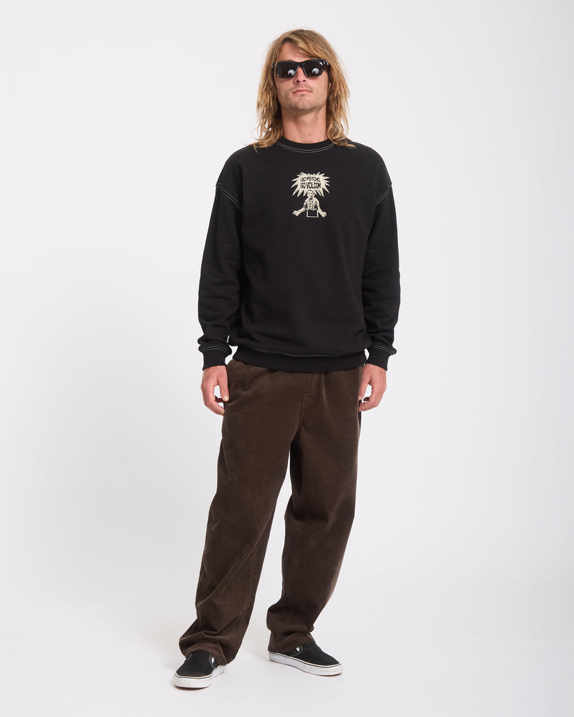I Go Psycho Sweatshirt - Black