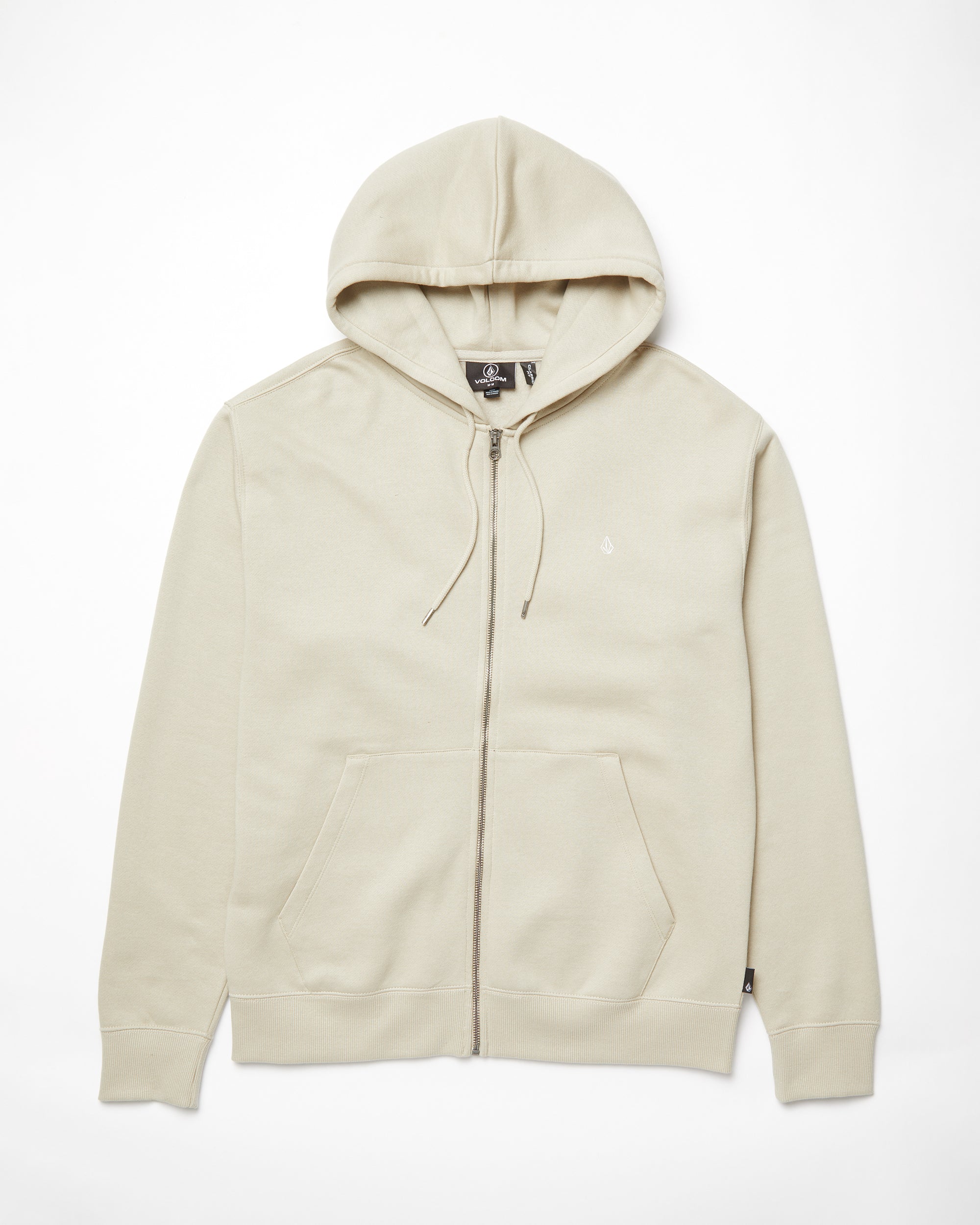 日本全国送料無料商品 特集 Full Stone Single Zip Europe Volcom - Men - KHAKI LIGHT - Hoodie アイドルグッズ