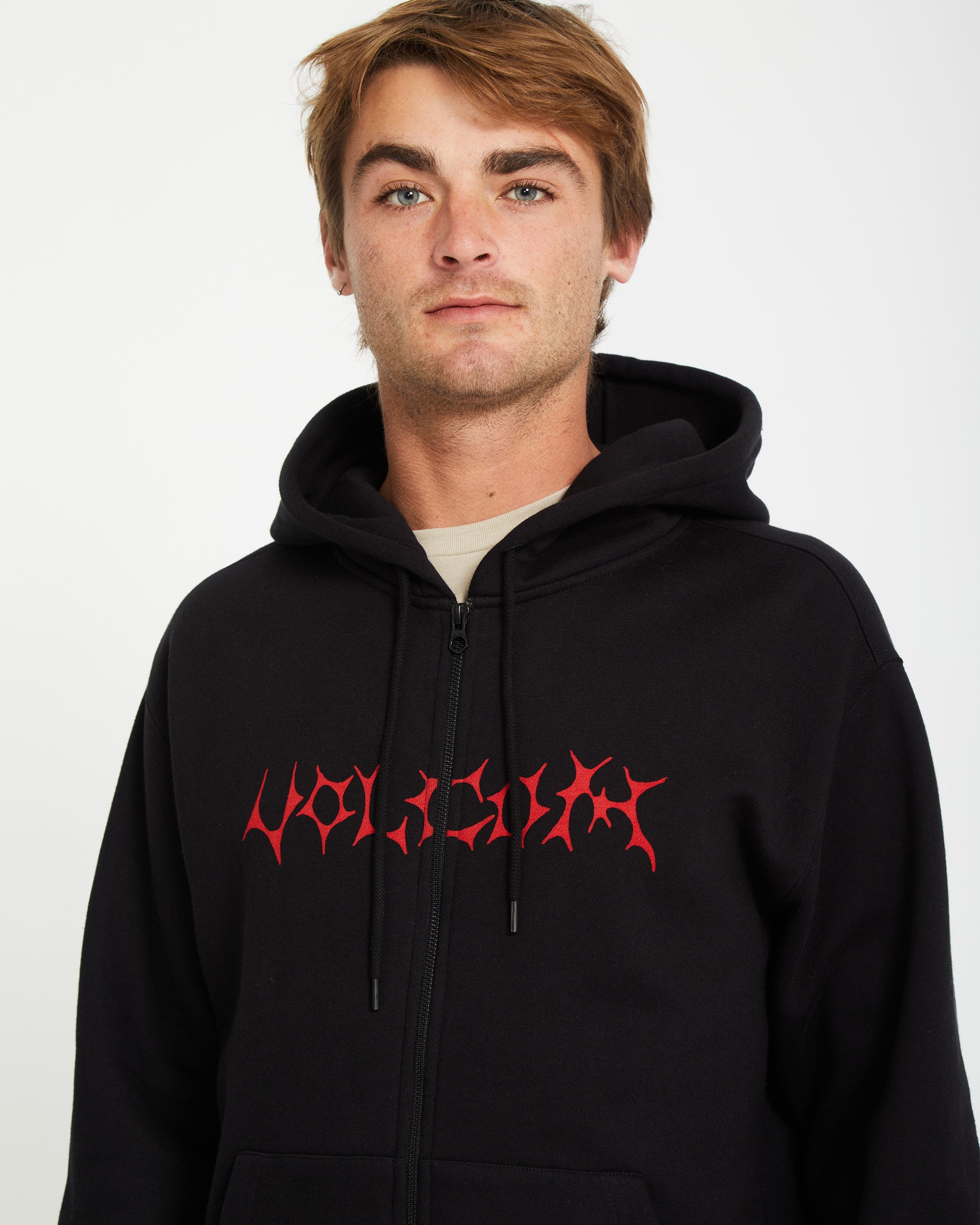 Watanite Full Zip Hoodie - BLACK - Men - Volcom EU – Volcom Europe