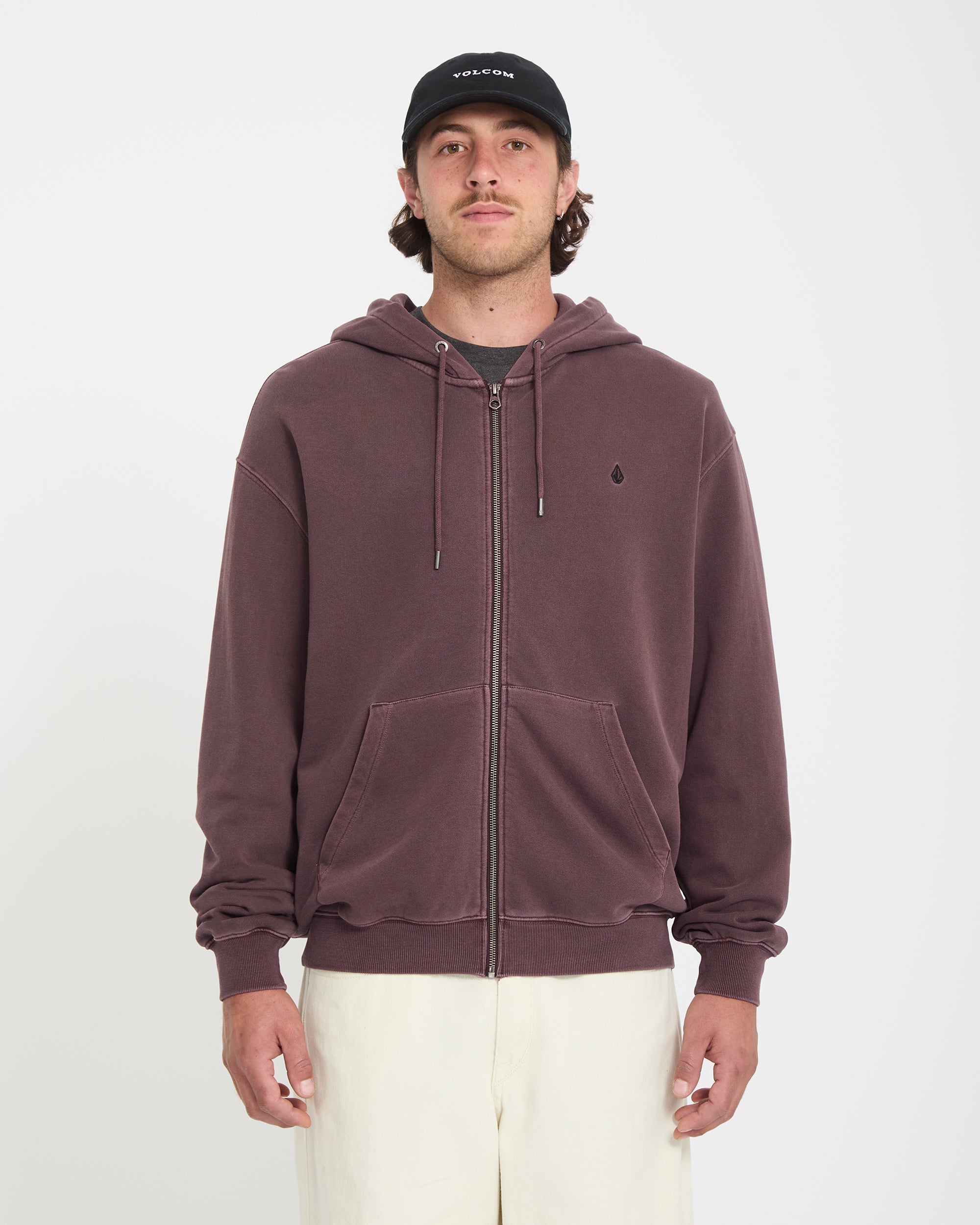 Single Stone Full Zip Hoodie - Pistol Punch - Men - Volcom EU