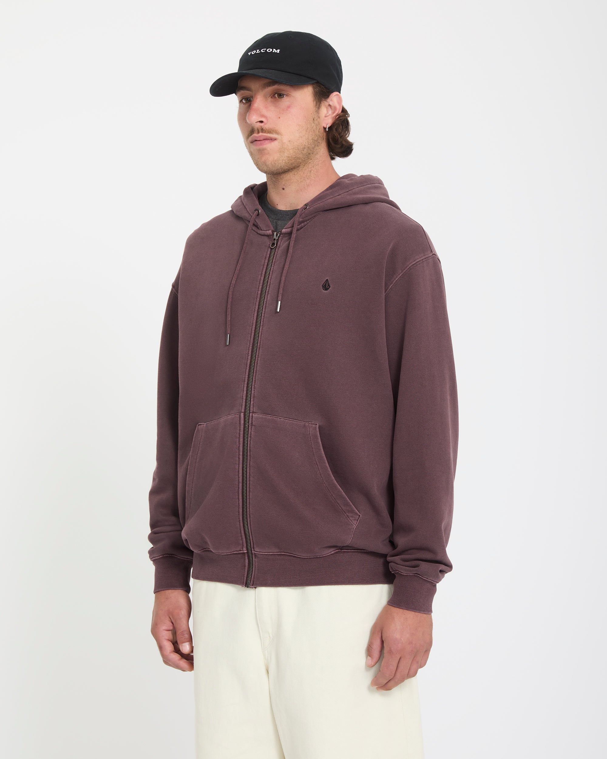 Single Stone Full Zip Hoodie - Pistol Punch - Men - Volcom EU