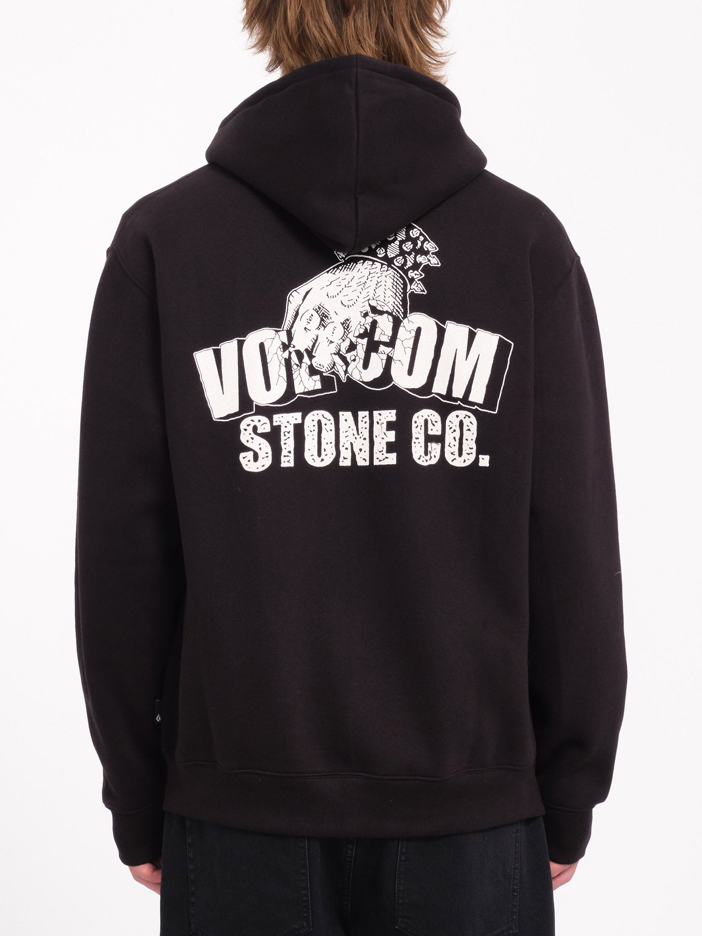 ★Volcom★Volstoned Hoodie 関税込★ Volstoned Hoodie - Black - Men - Volcom Europe