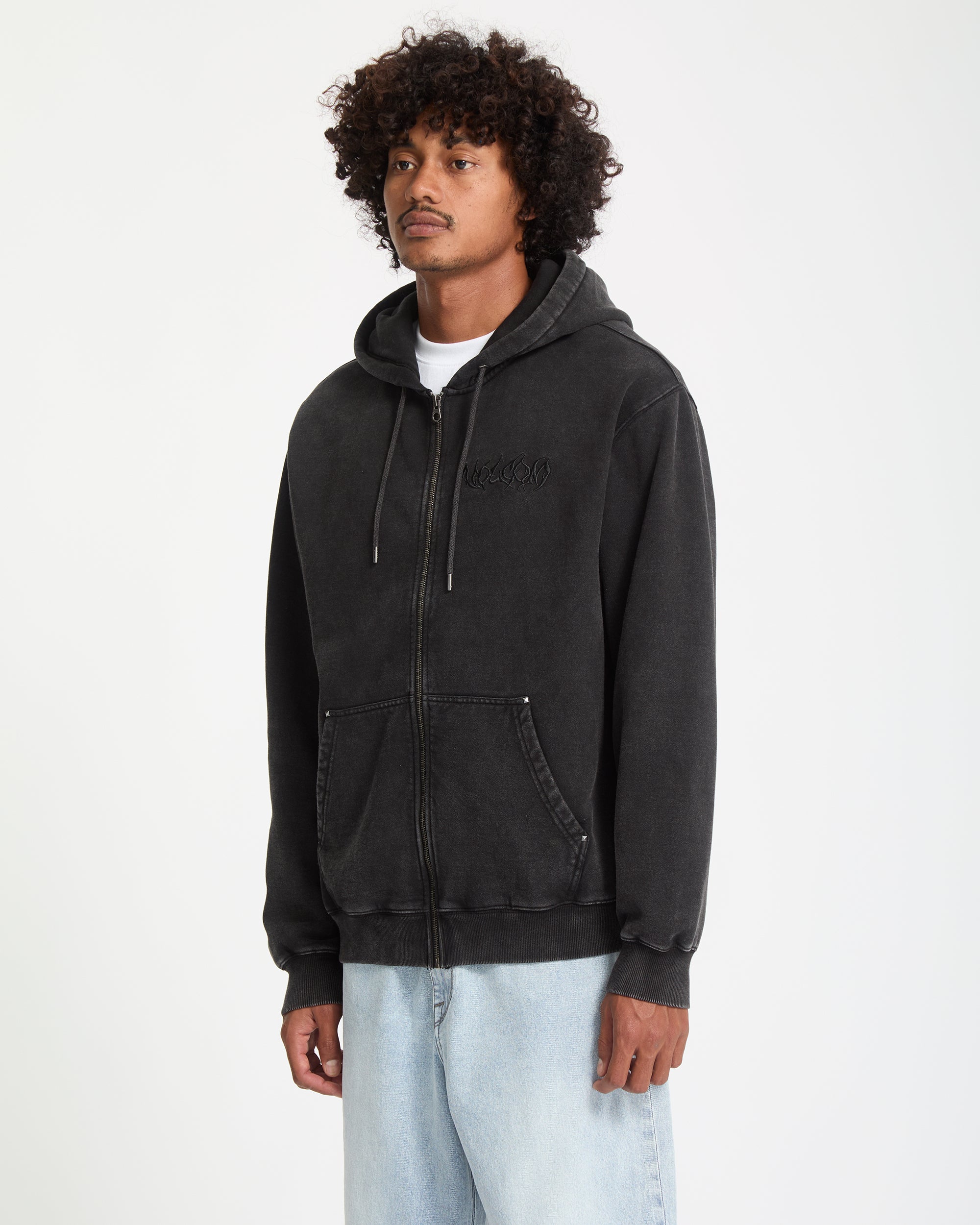 Studder Zip Hoodie - Black - Men - Volcom EU – Volcom Europe