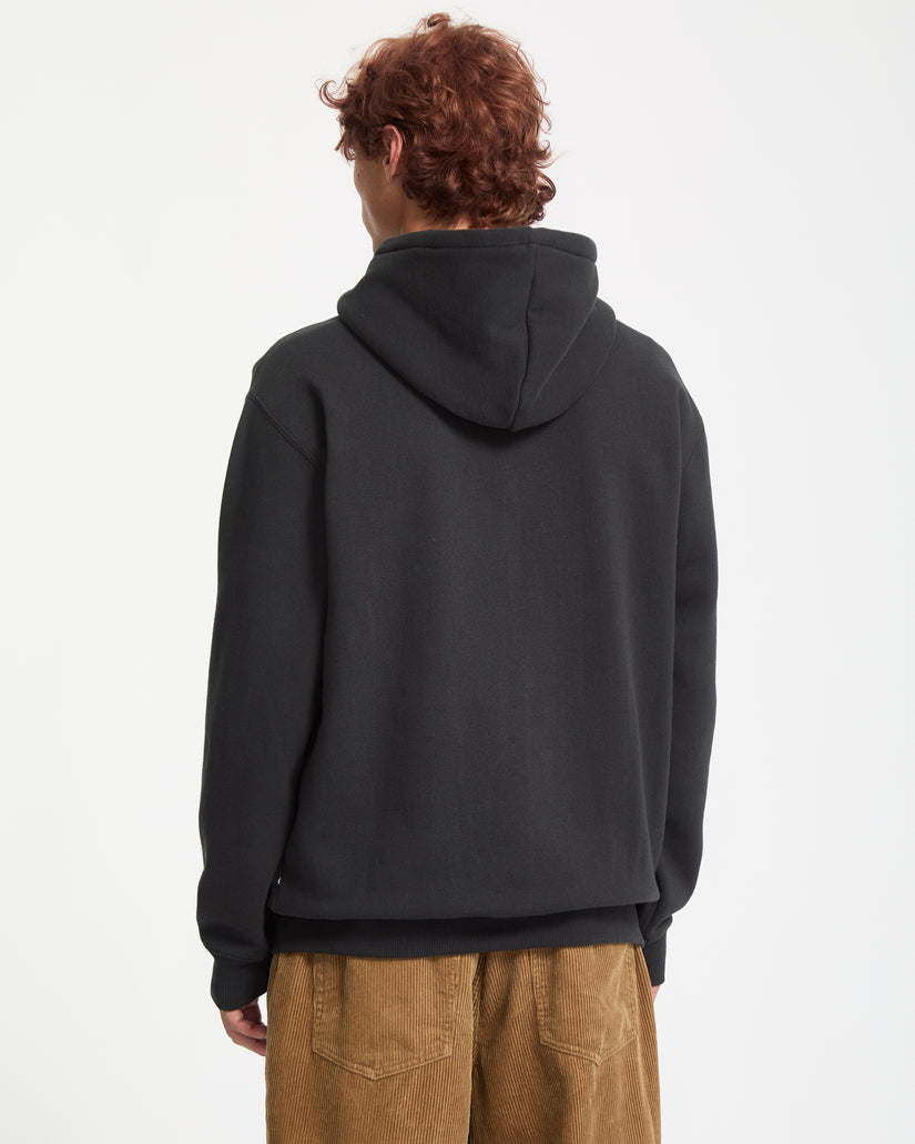 Stick Stoner Zip Hoodie - Antique Black