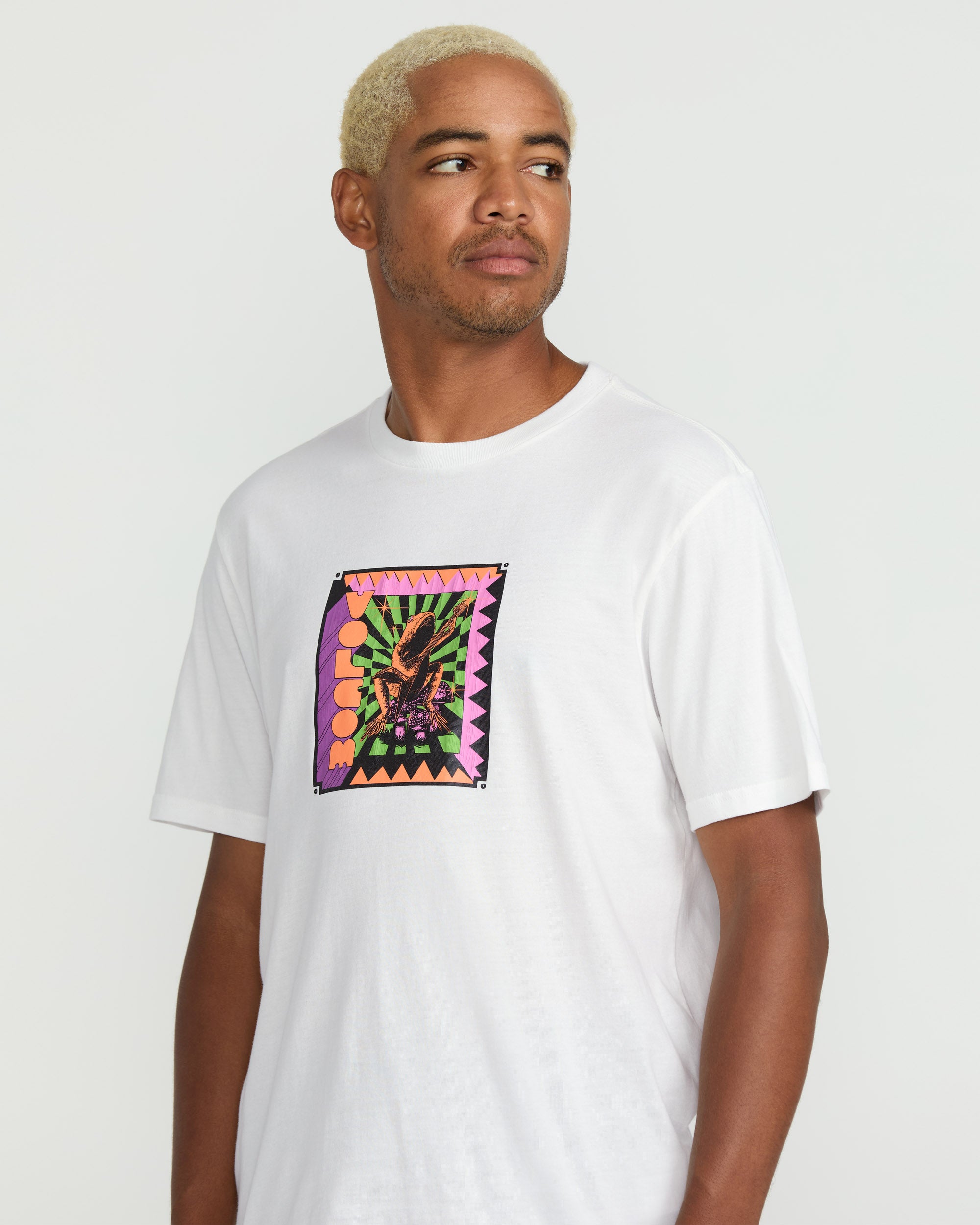Doom Frog T-Shirt - Off White- Men - Volcom EU – Volcom Europe