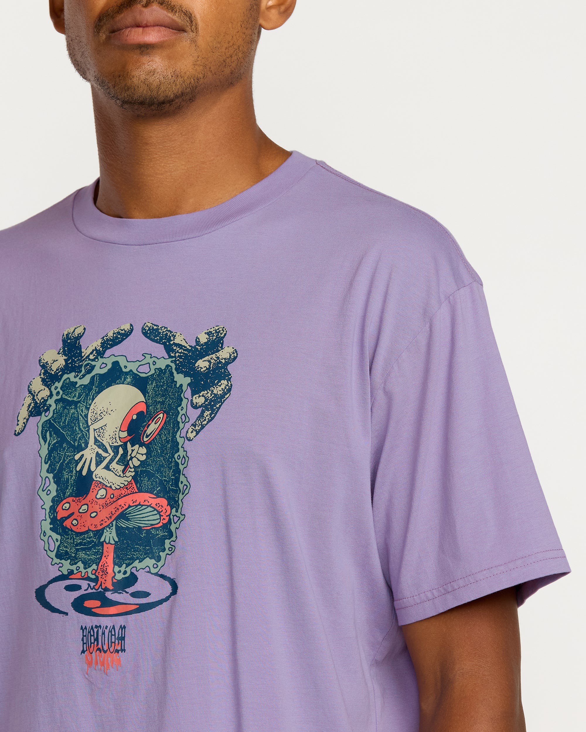 Stone Matter T-Shirt - Purple Ash - Men - Volcom EU – Volcom Europe