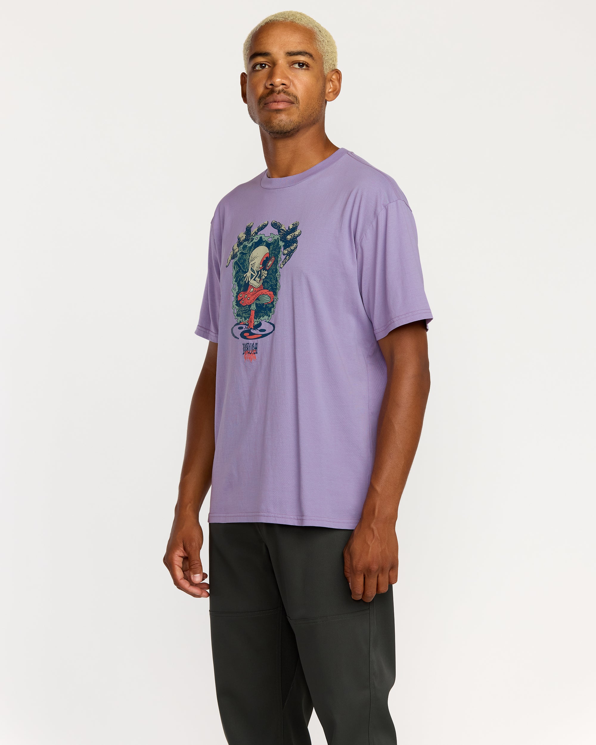 STONE  Tシャツ パープル Stone Matter T-Shirt - Purple Ash - Men - Volcom EU – Volcom Europe