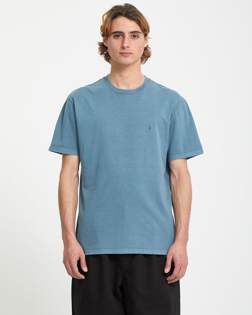 Solid Stone T-Shirt - Blue Wash