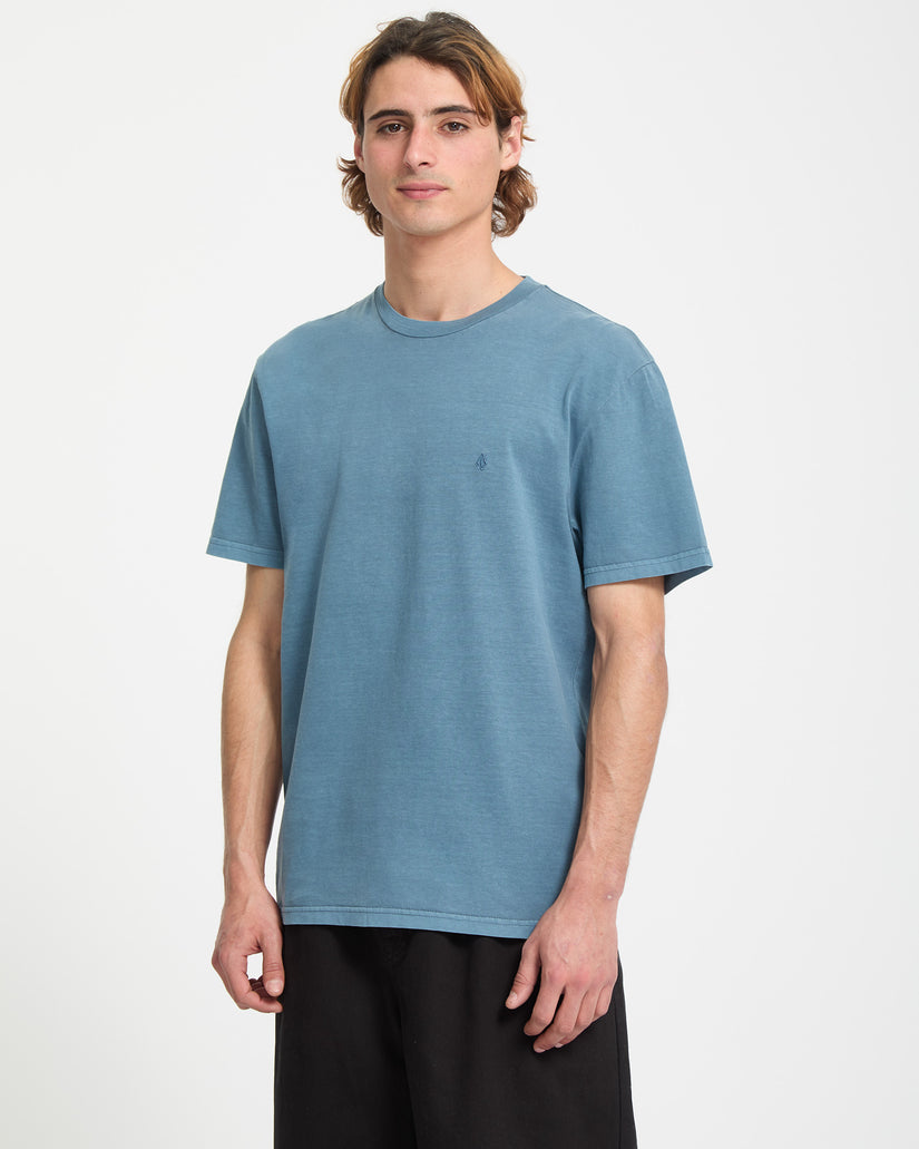 Solid Stone T-Shirt - Blue Wash