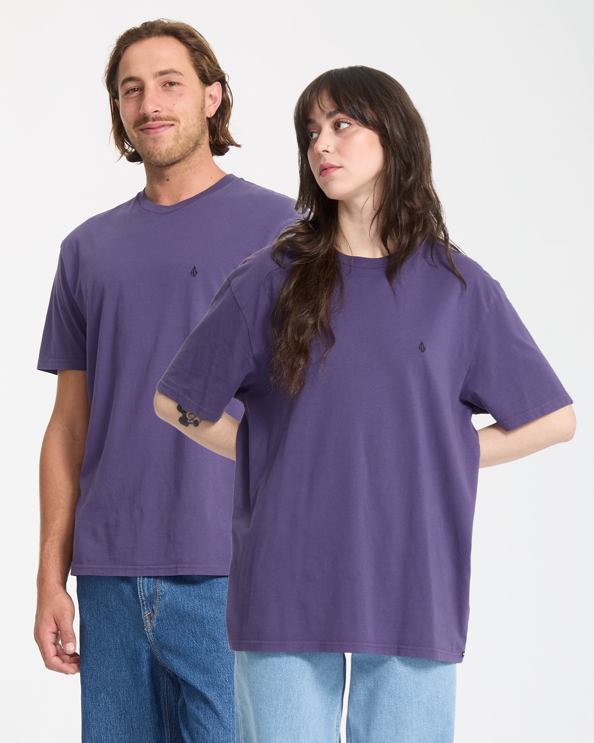 Stone Blanks T-shirt - DEEP PURPLE - Men - Volcom EU – Volcom Europe