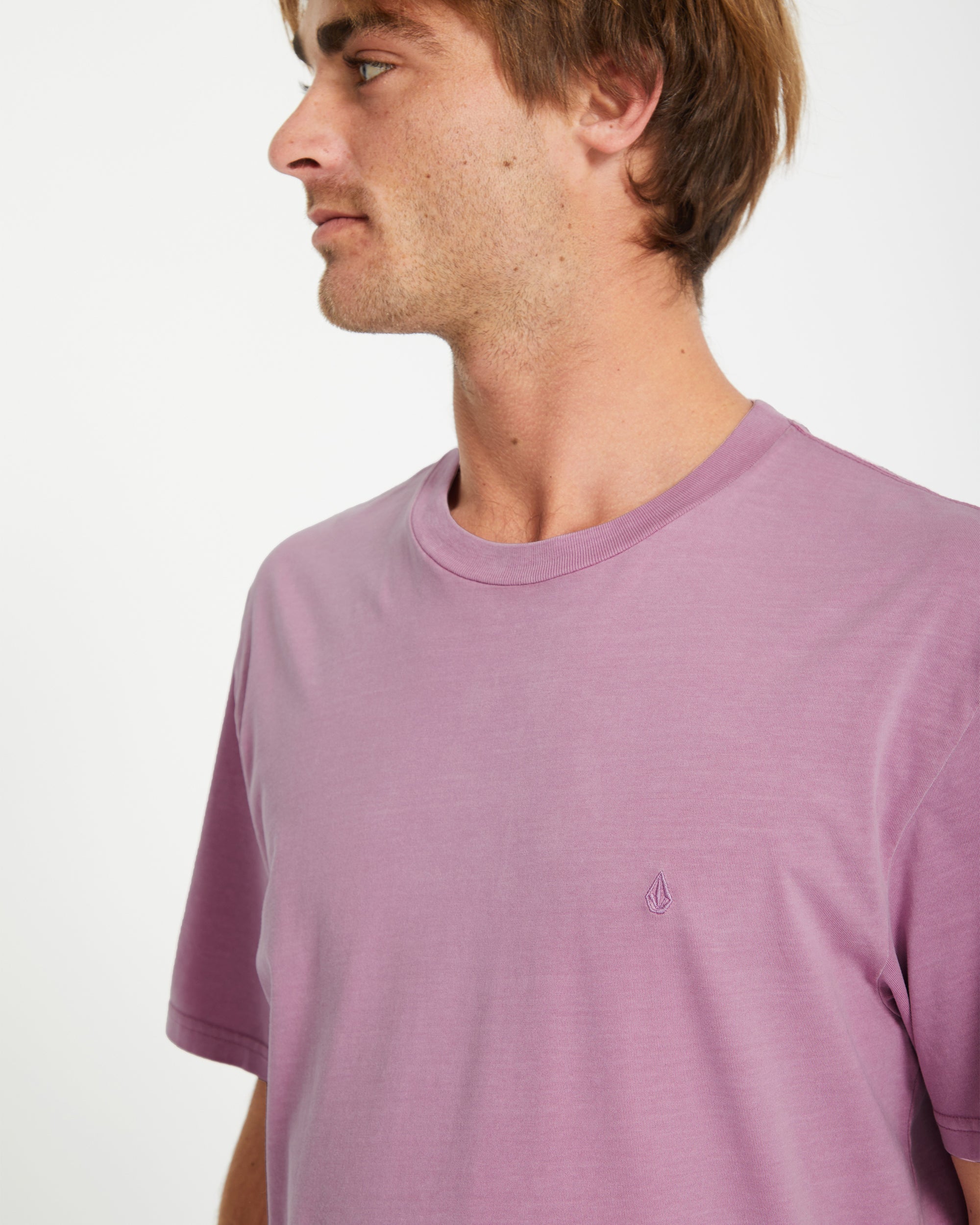 Solid Stone T-shirt - STEEL PURPLE - Men - Volcom EU – Volcom Europe