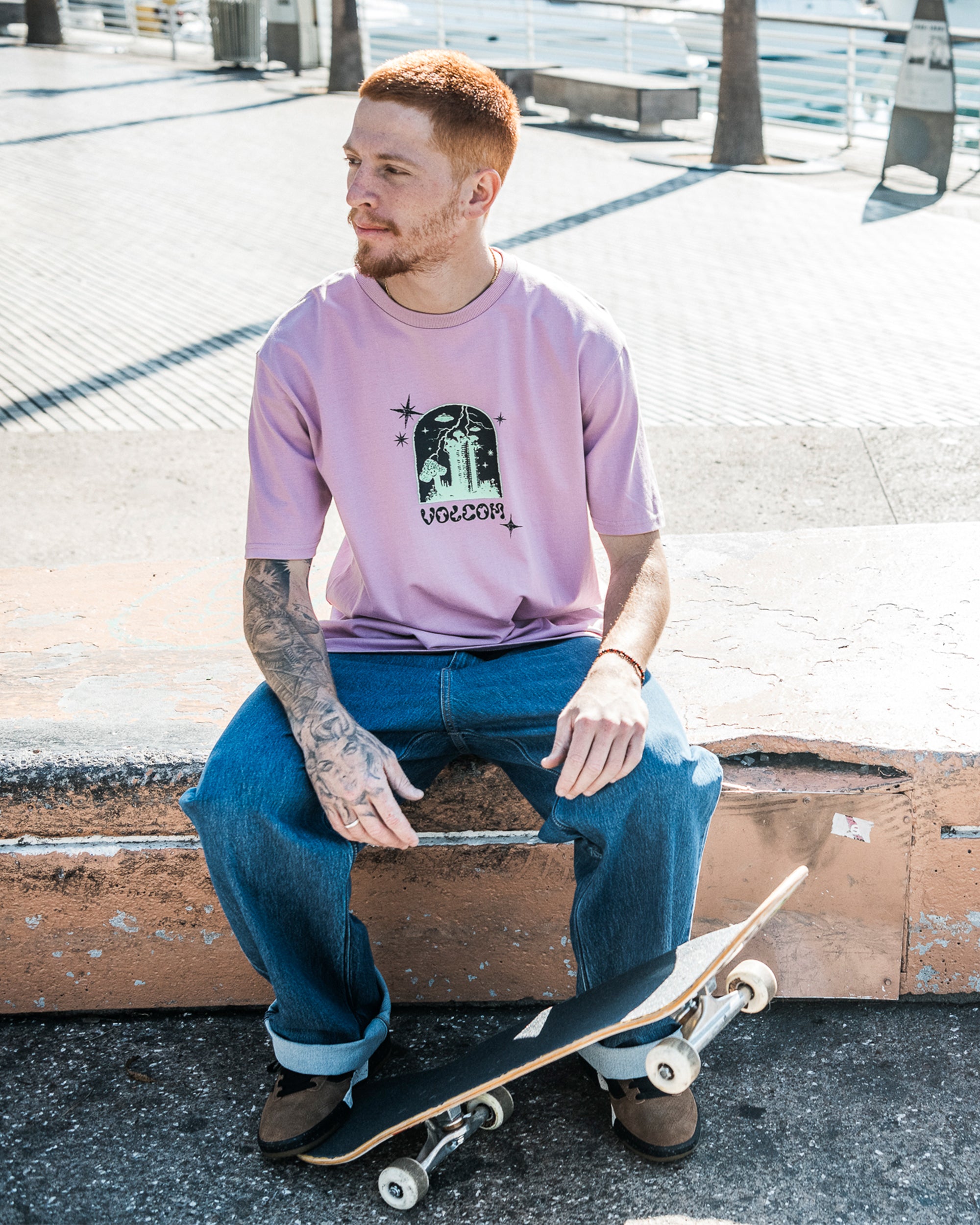 Filip Rygalski 2 T-shirt - STEEL PURPLE - Men - Volcom EU – Volcom