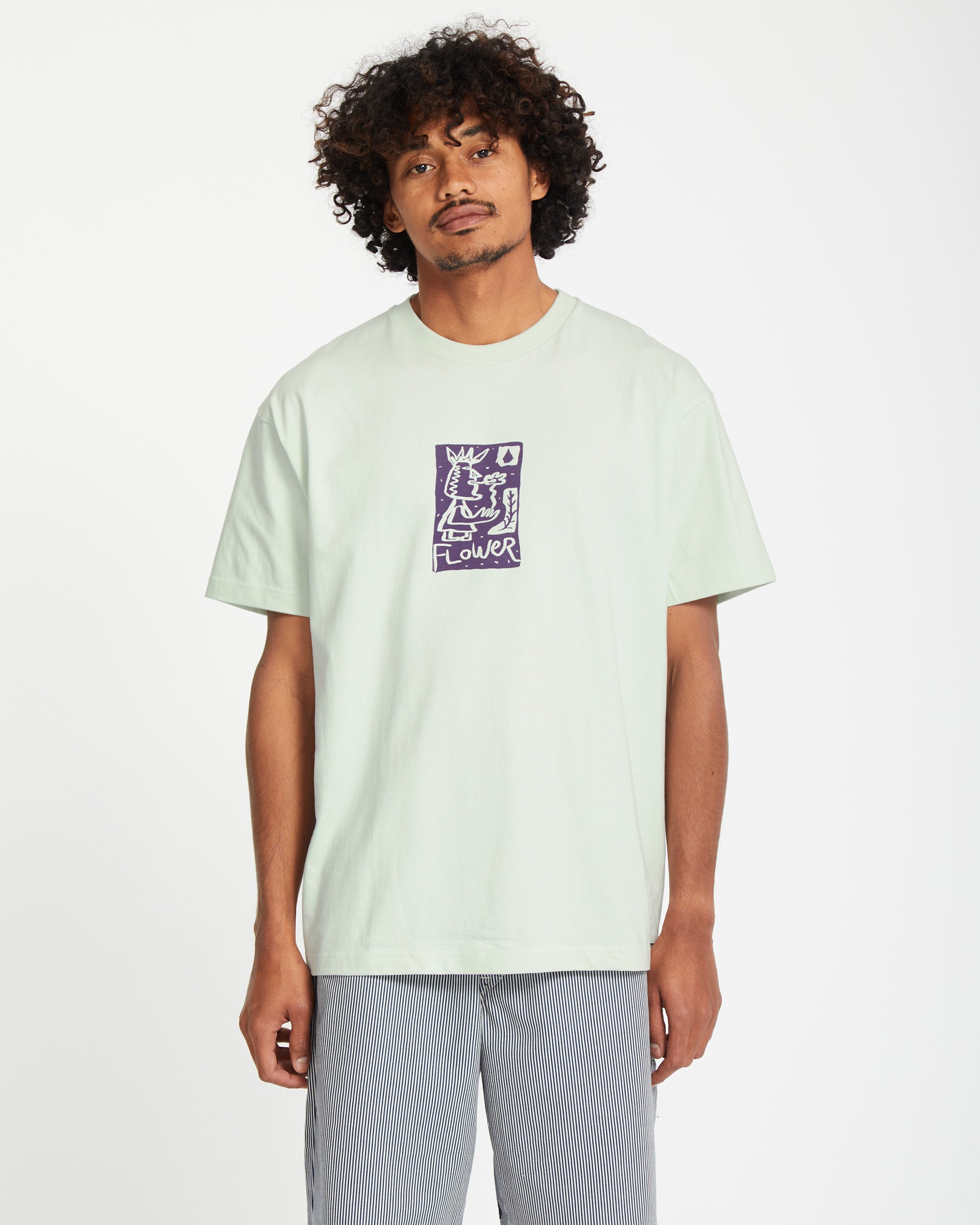 Flowatch T-shirt - CLOUD BLUE - Men - Volcom EU – Volcom Europe
