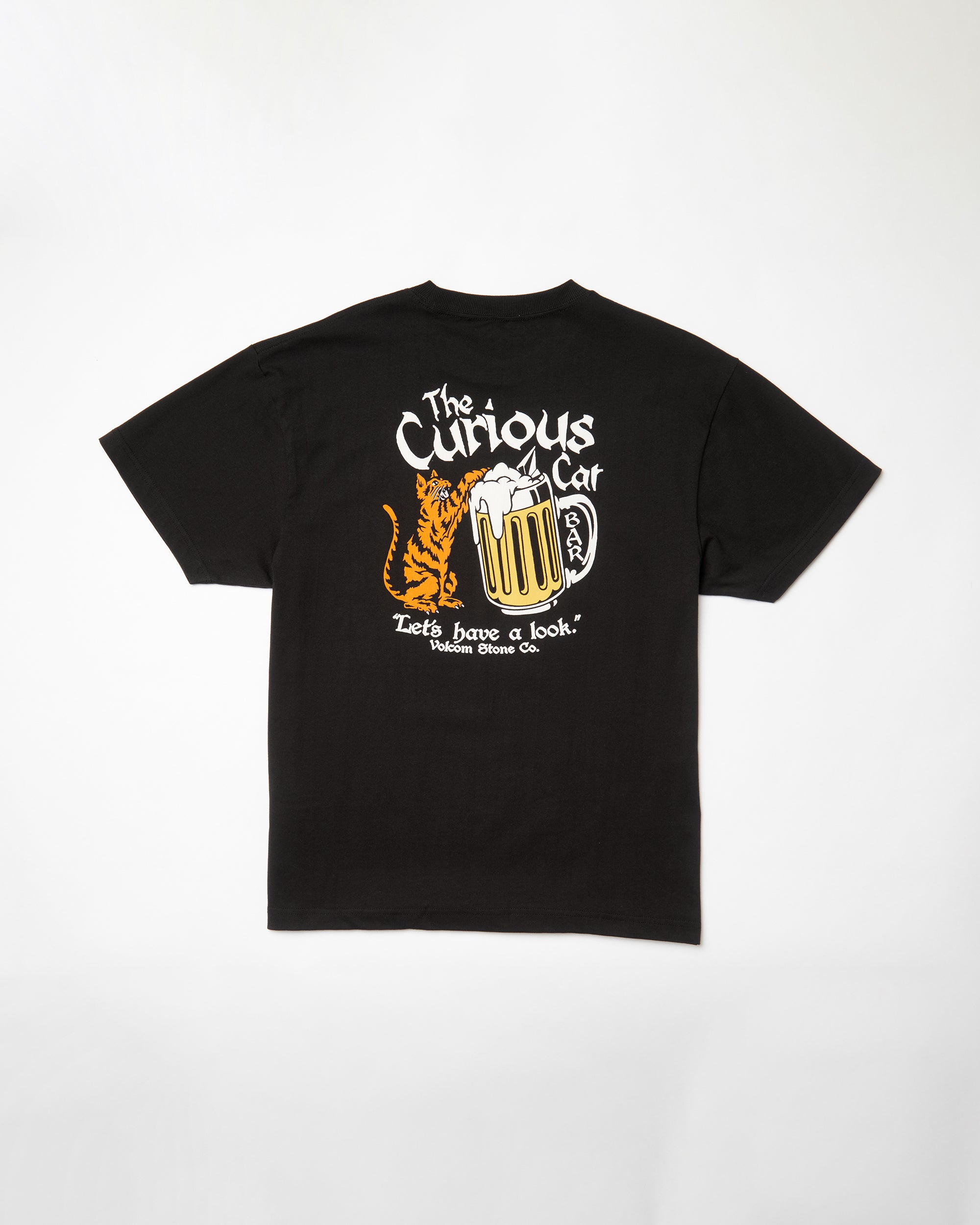 Curious Cat T-shirt - BLACK - Men - Volcom EU – Volcom Europe