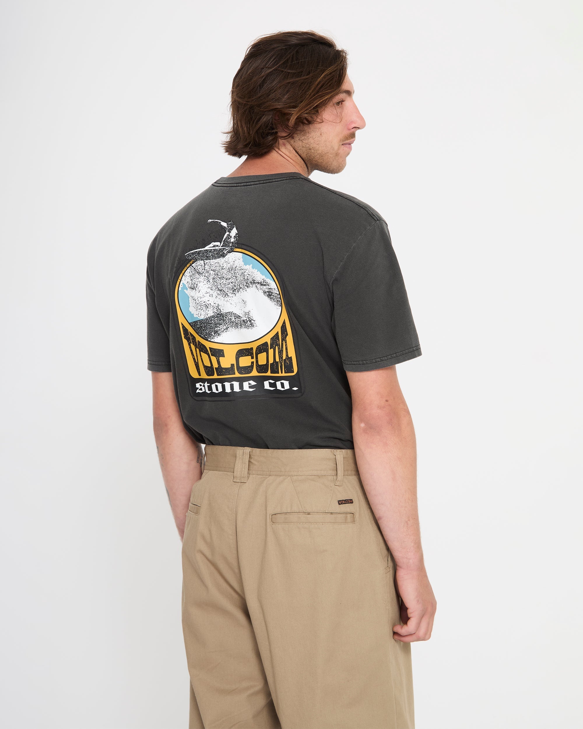 Zurf Co T-Shirt - Black - Men - Volcom EU – Volcom Europe