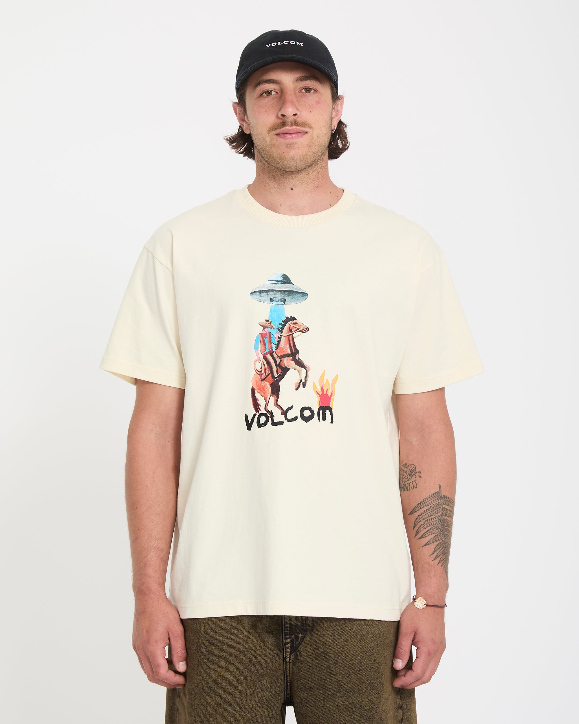 Mickey Mason 1 T-Shirt - Dirty White - Men - Volcom EU – Volcom Europe