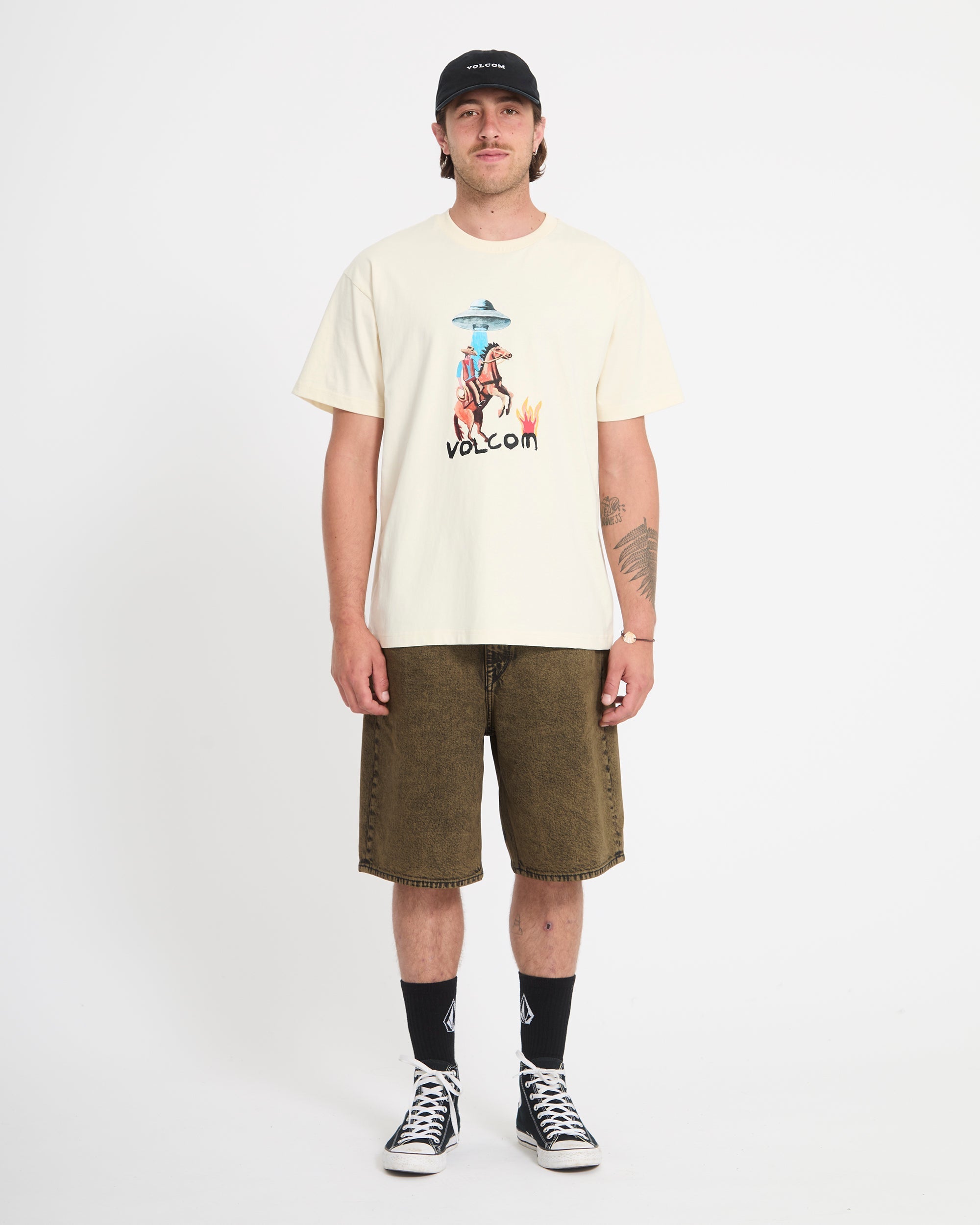 Mickey Mason 1 T-Shirt - Dirty White - Men - Volcom EU – Volcom Europe