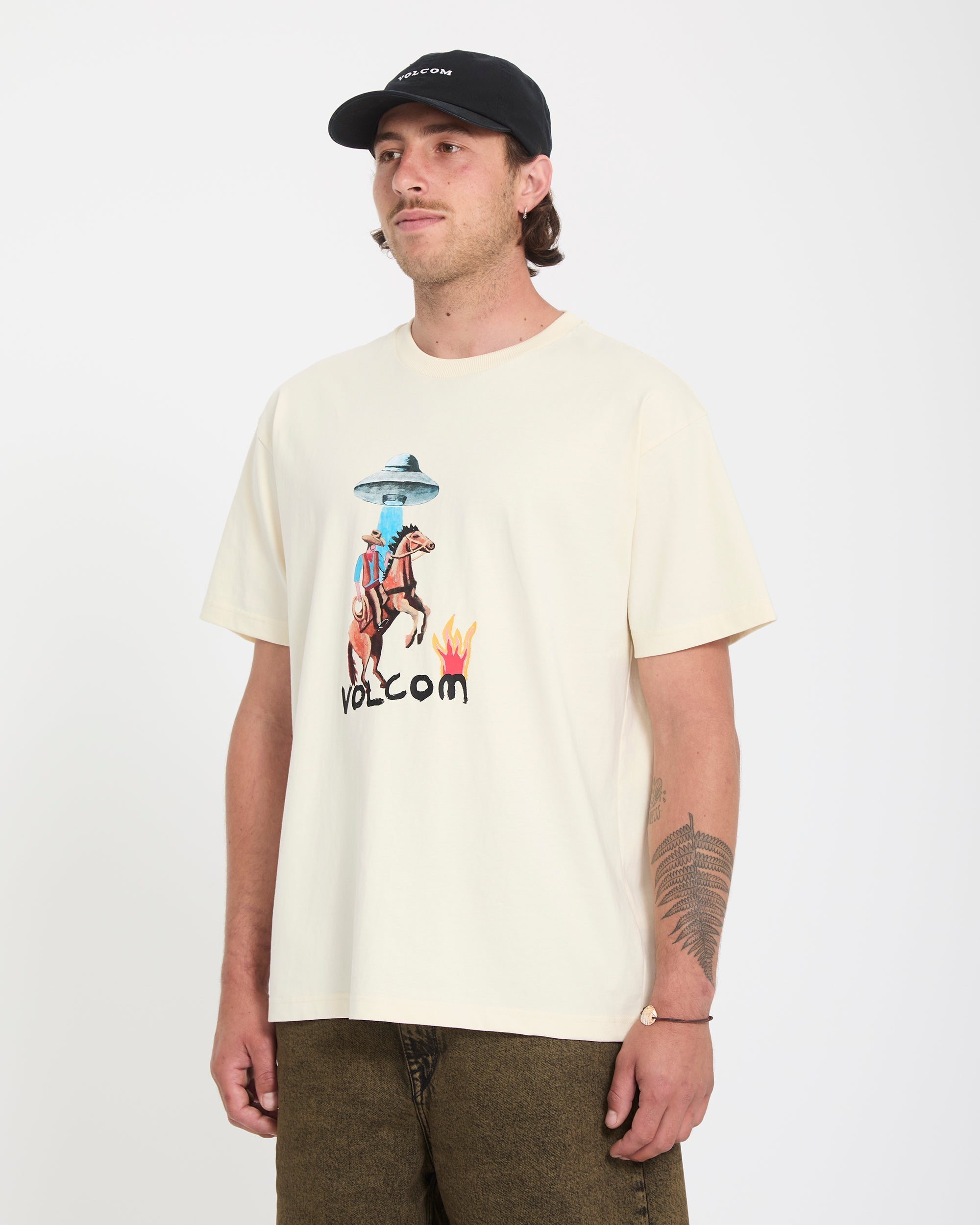 Mickey Mason 1 T-Shirt - Dirty White - Men - Volcom EU – Volcom Europe