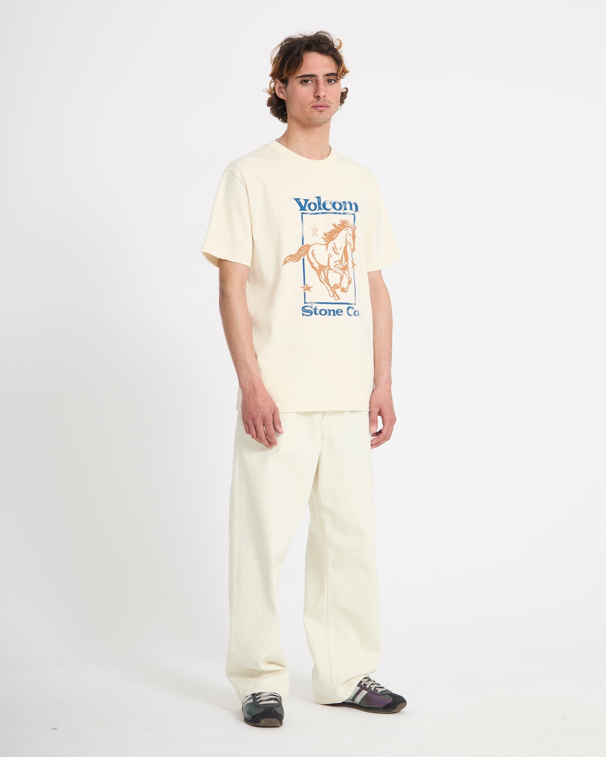 Giddyup T-Shirt - Dirty White - Men - Volcom EU – Volcom Europe