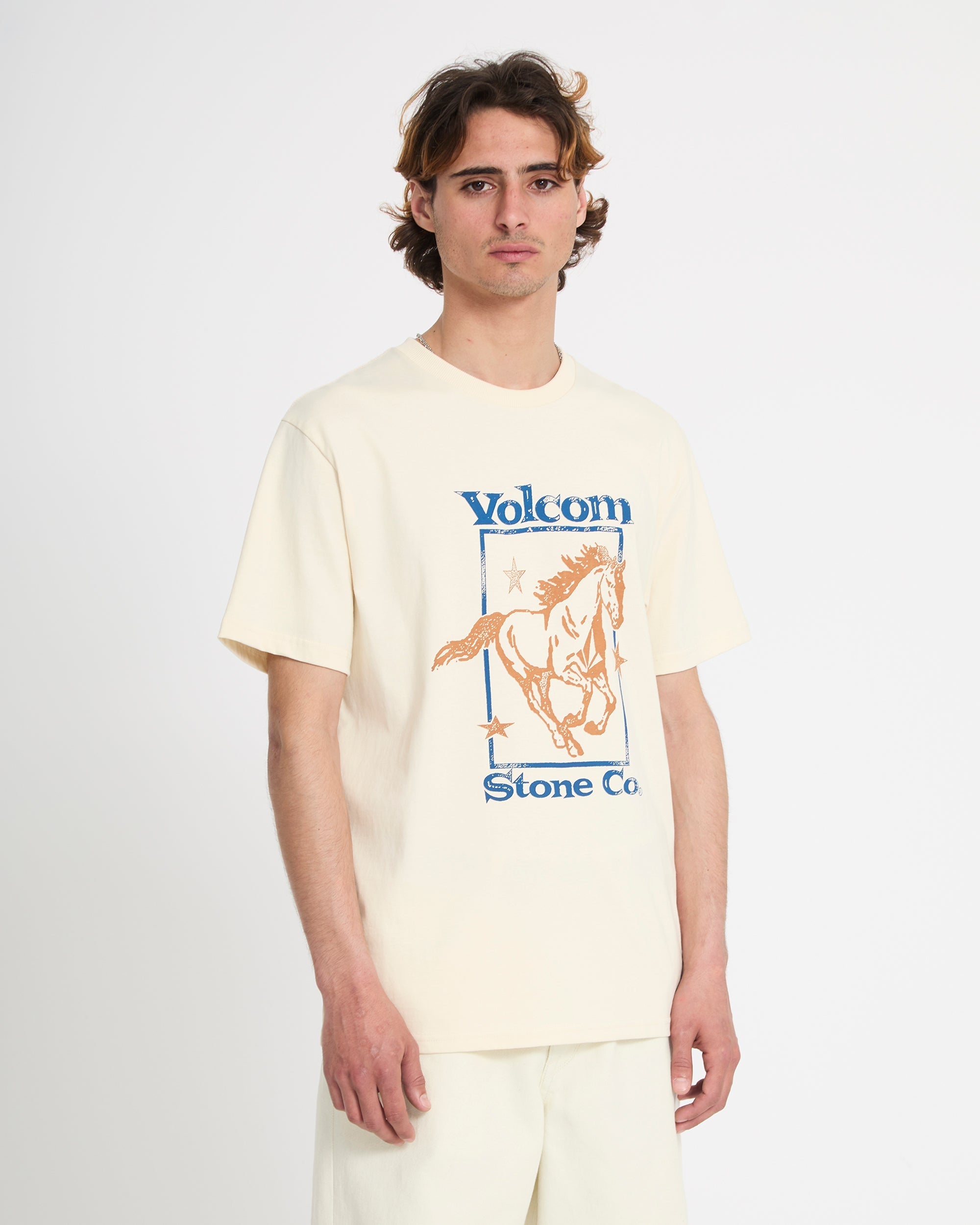 Giddyup T-Shirt - Dirty White - Men - Volcom EU – Volcom Europe