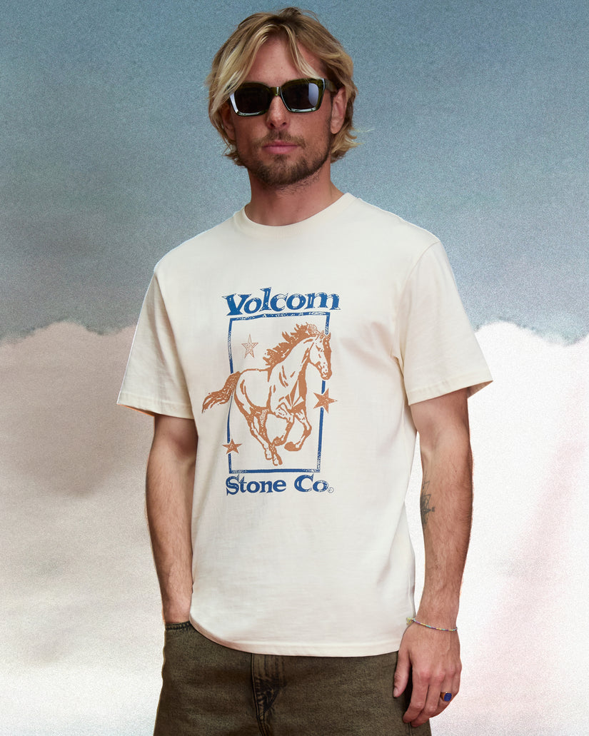 Giddyup T-Shirt - Dirty White