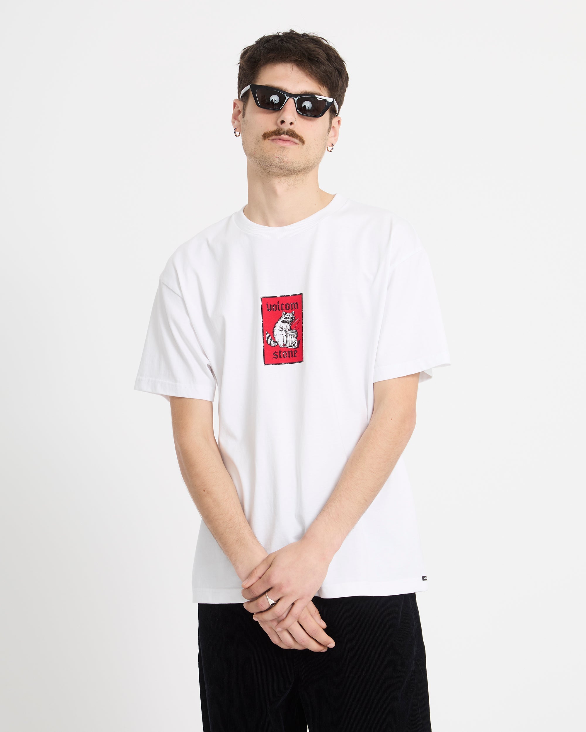 Rockout T-Shirt - White - Men - Volcom EU – Volcom Europe