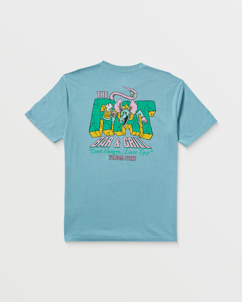 Rat Bar T-Shirt - Used Blue