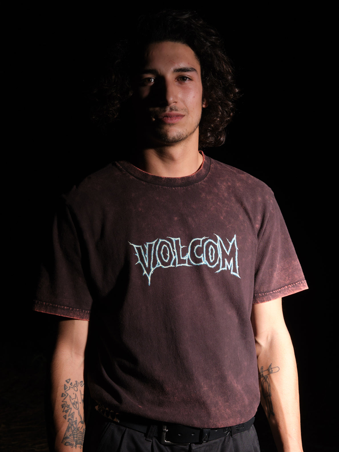 Max Sherman 3 T shirt TIE DYE Men Volcom EUROPE Volcom Europe