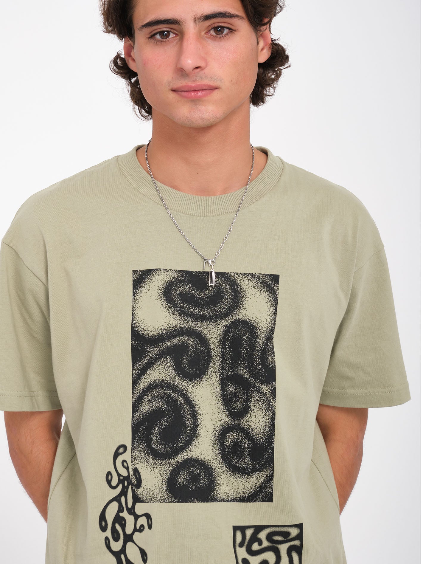 Zephyr 2 T-Shirt - Green Tea - Men - Volcom EU – Volcom Europe
