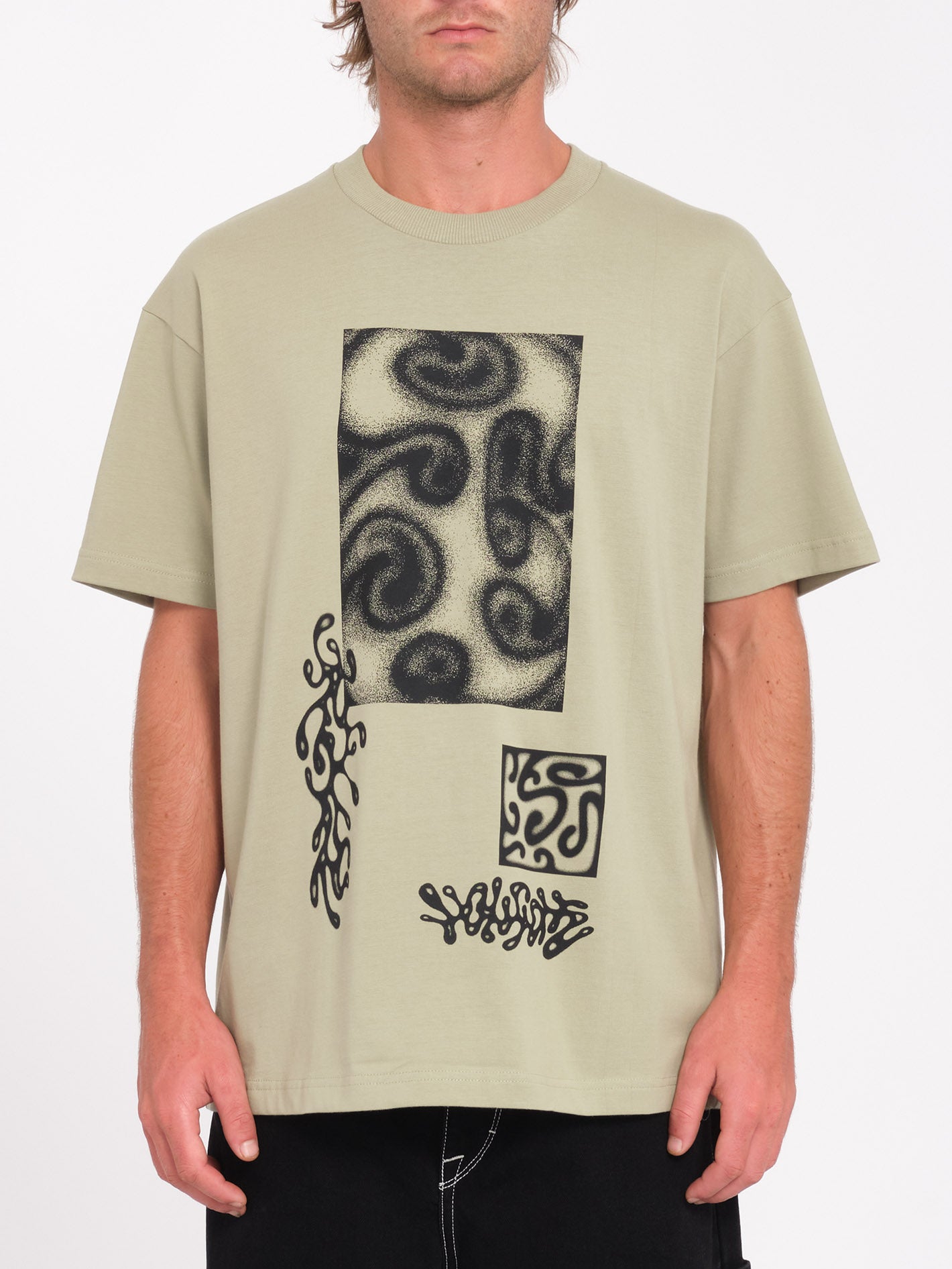 Zephyr 2 T-Shirt - Green Tea - Men - Volcom EU – Volcom Europe