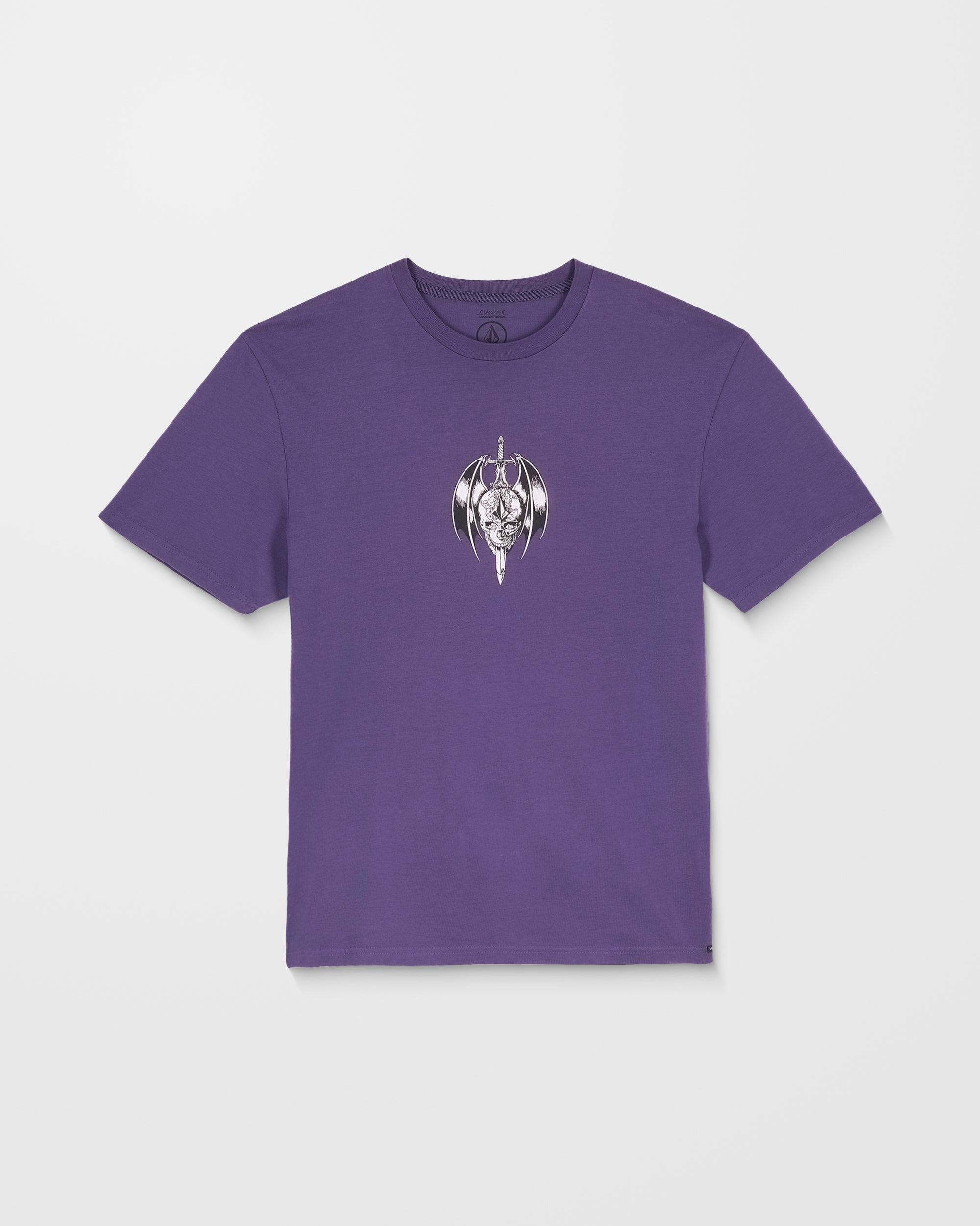 Sworder T-Shirt - Dark Purple - Men - Volcom EU – Volcom Europe