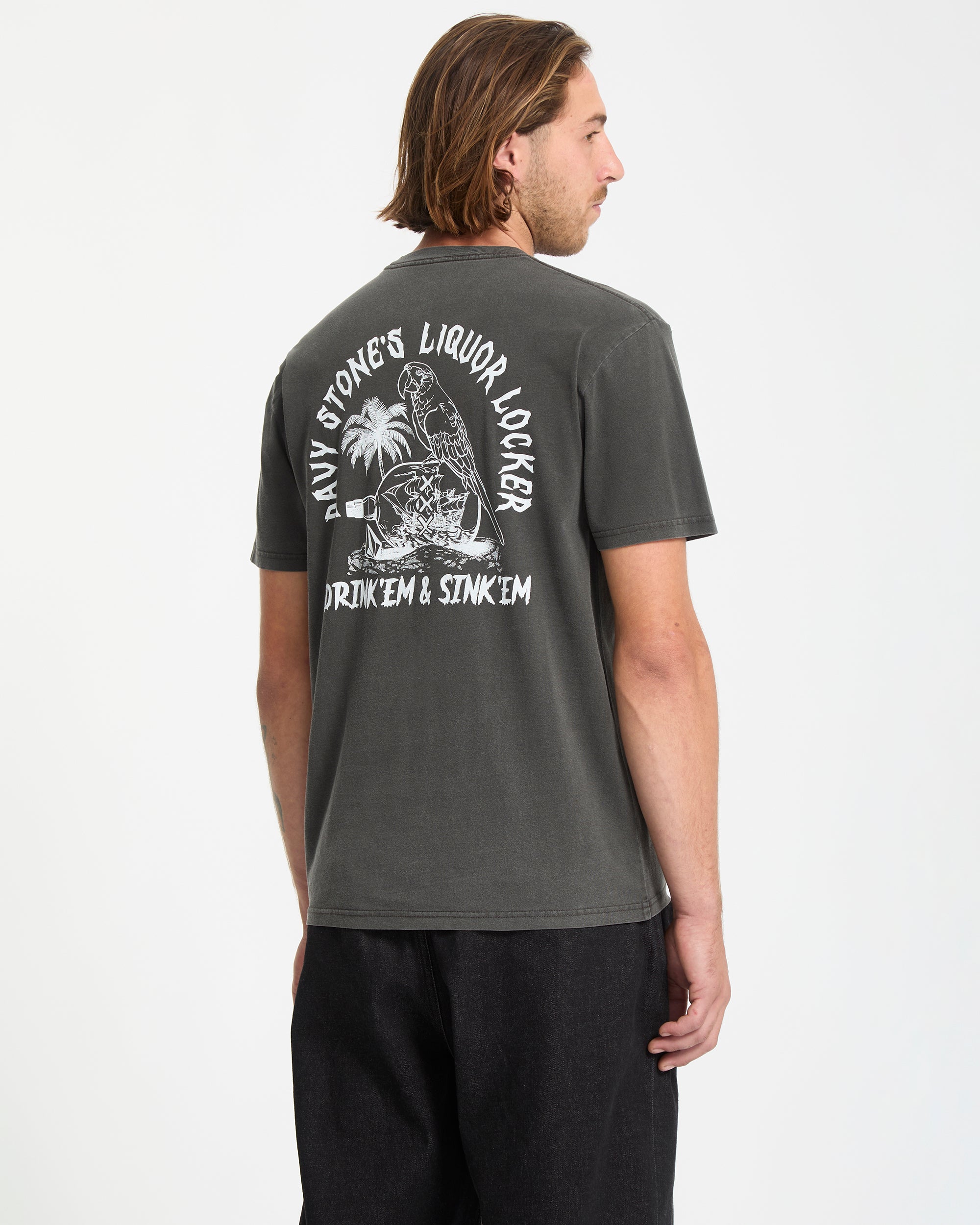Liquor Locker T-Shirt - Black - Men - Volcom EU – Volcom Europe