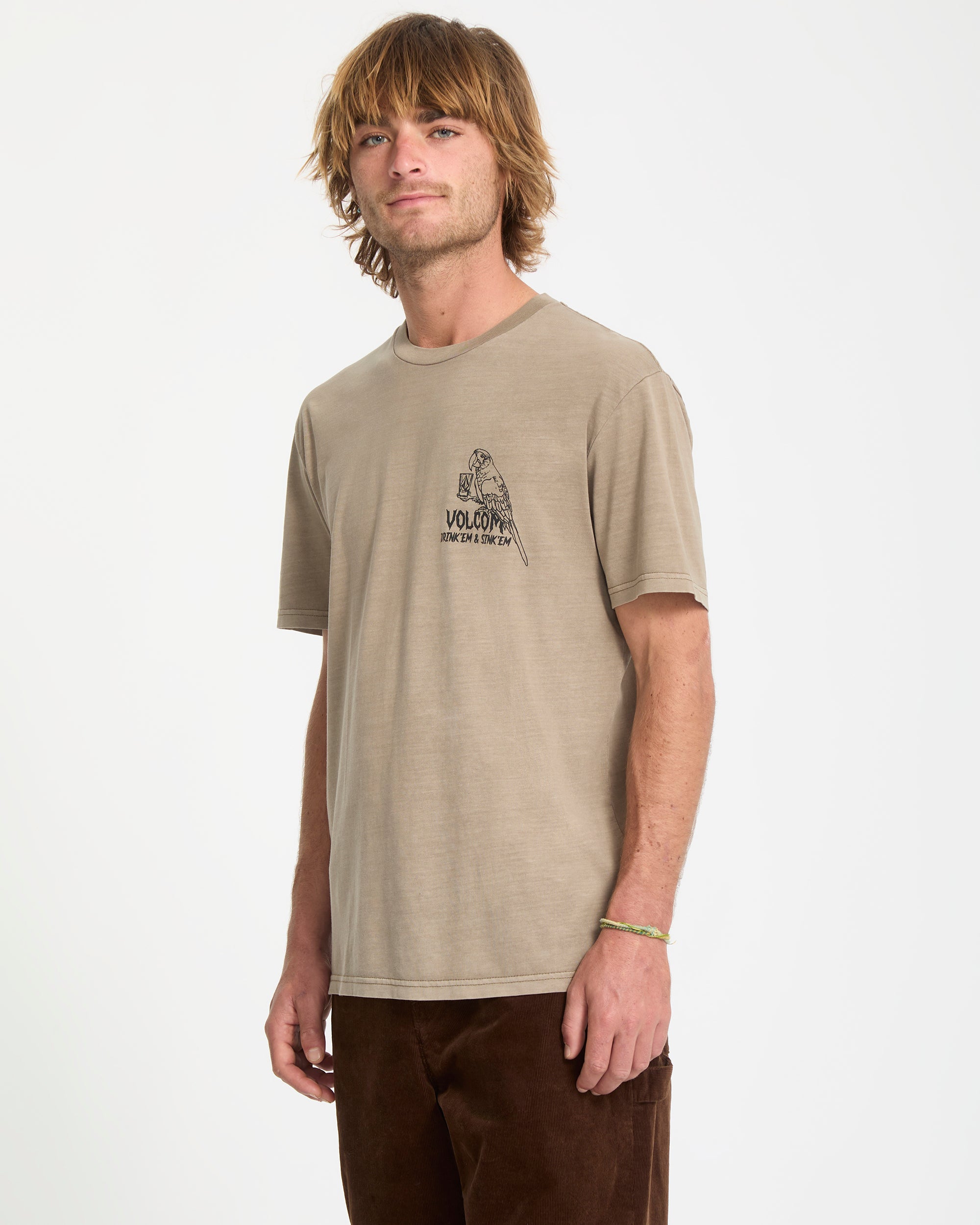 Liquor Locker T-Shirt - Brindle - Men - Volcom EU – Volcom Europe