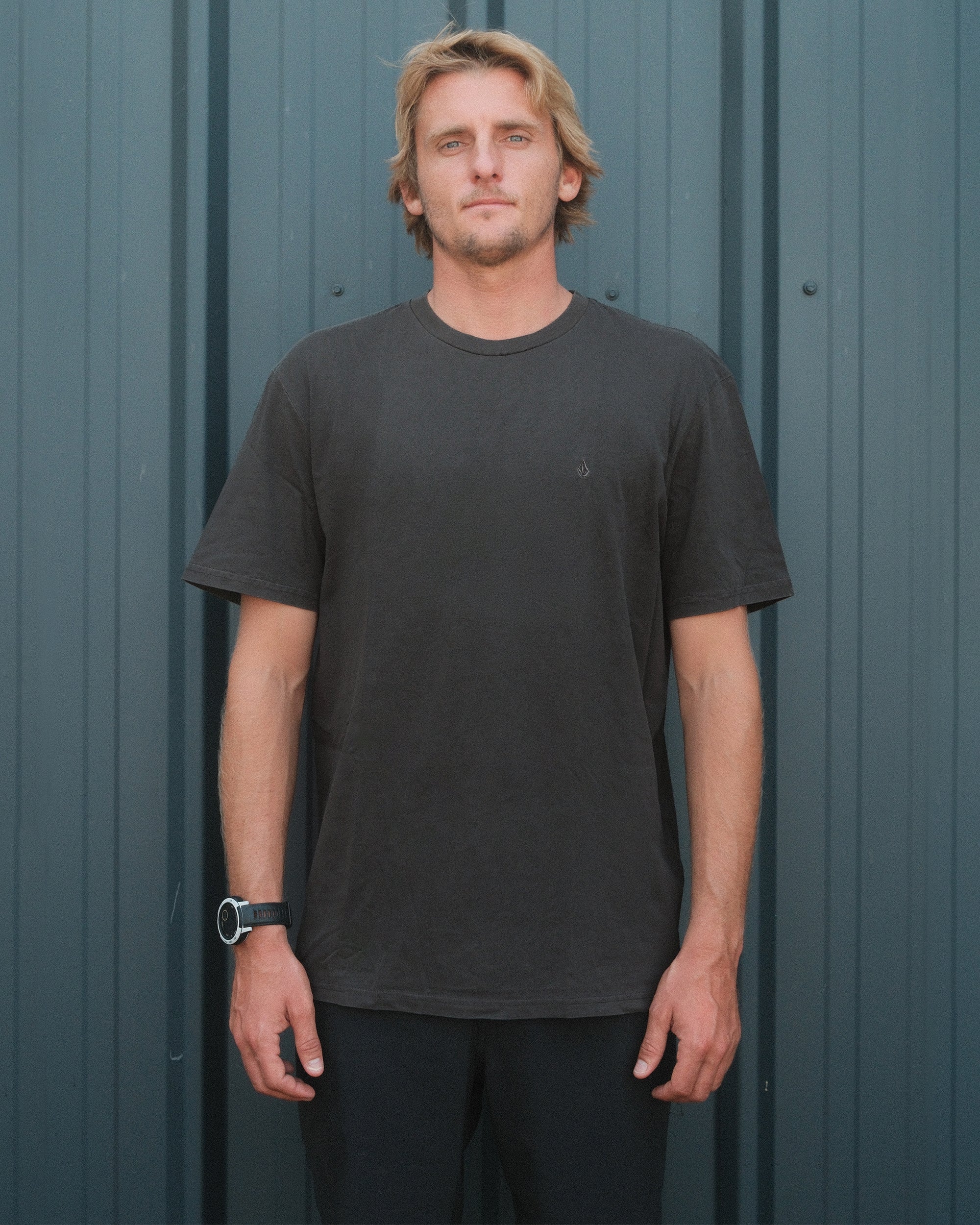 Solid Stone T-Shirt - Black - Men - Volcom EU – Volcom Europe