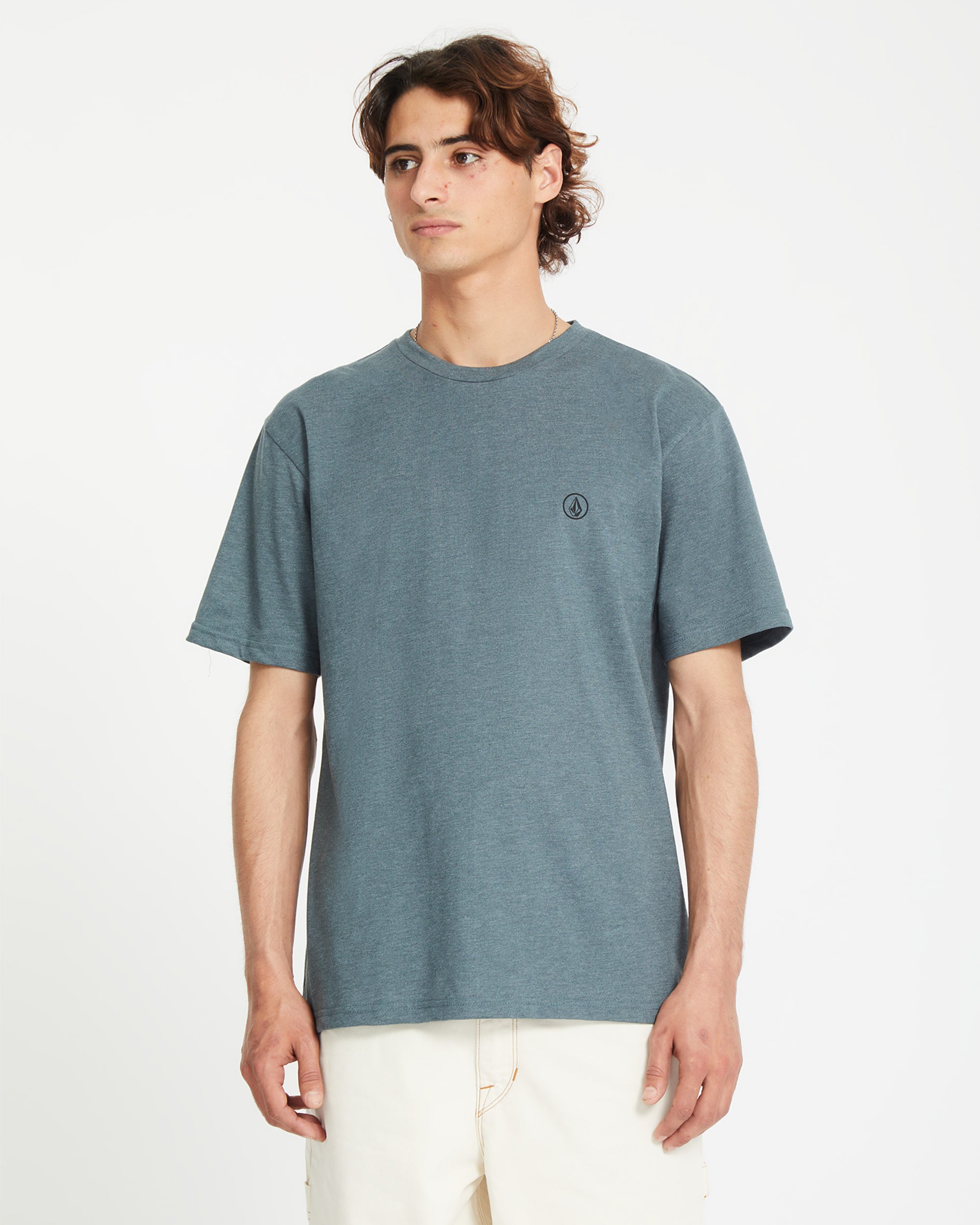 Circle Blanks T-shirt - DARK SLATE