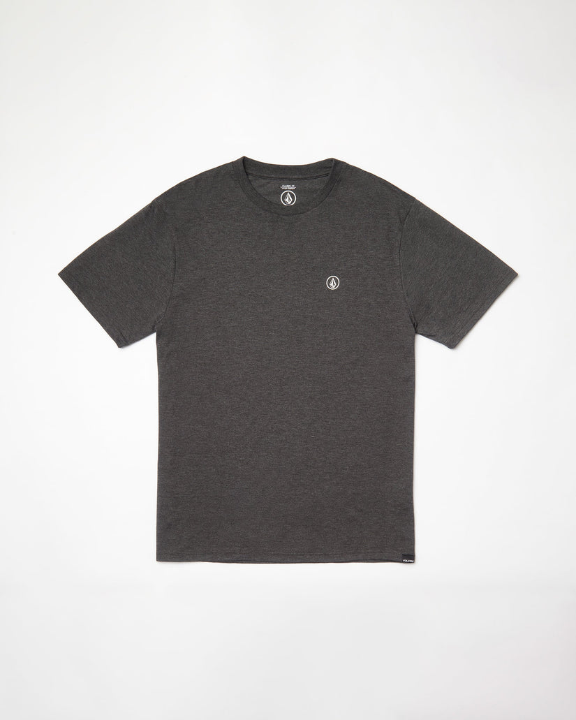 Circle Blanks T-Shirt - Heather Black
